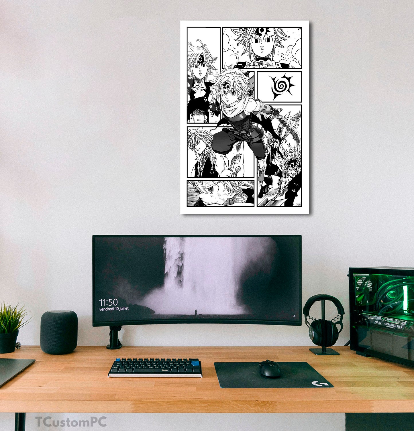 Cuadro New Manga Style 8 Meliodas