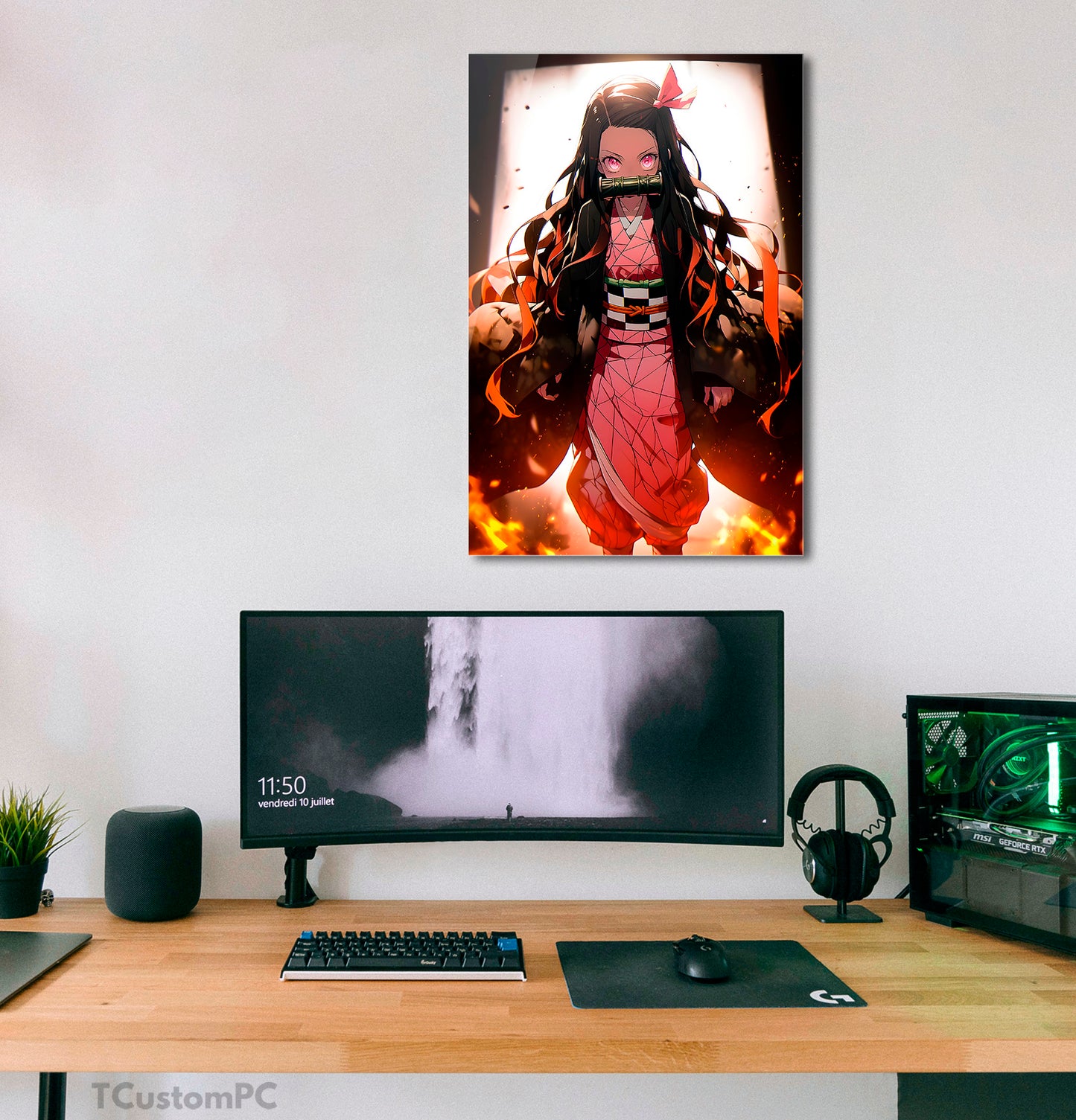Cuadro Nezuko Demon Slayer