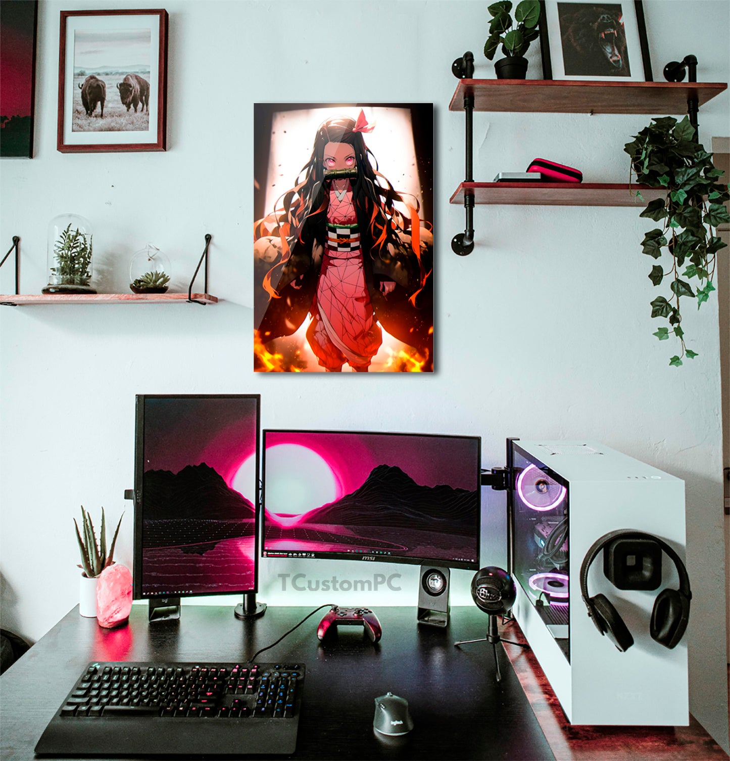 Cuadro Nezuko Demon Slayer