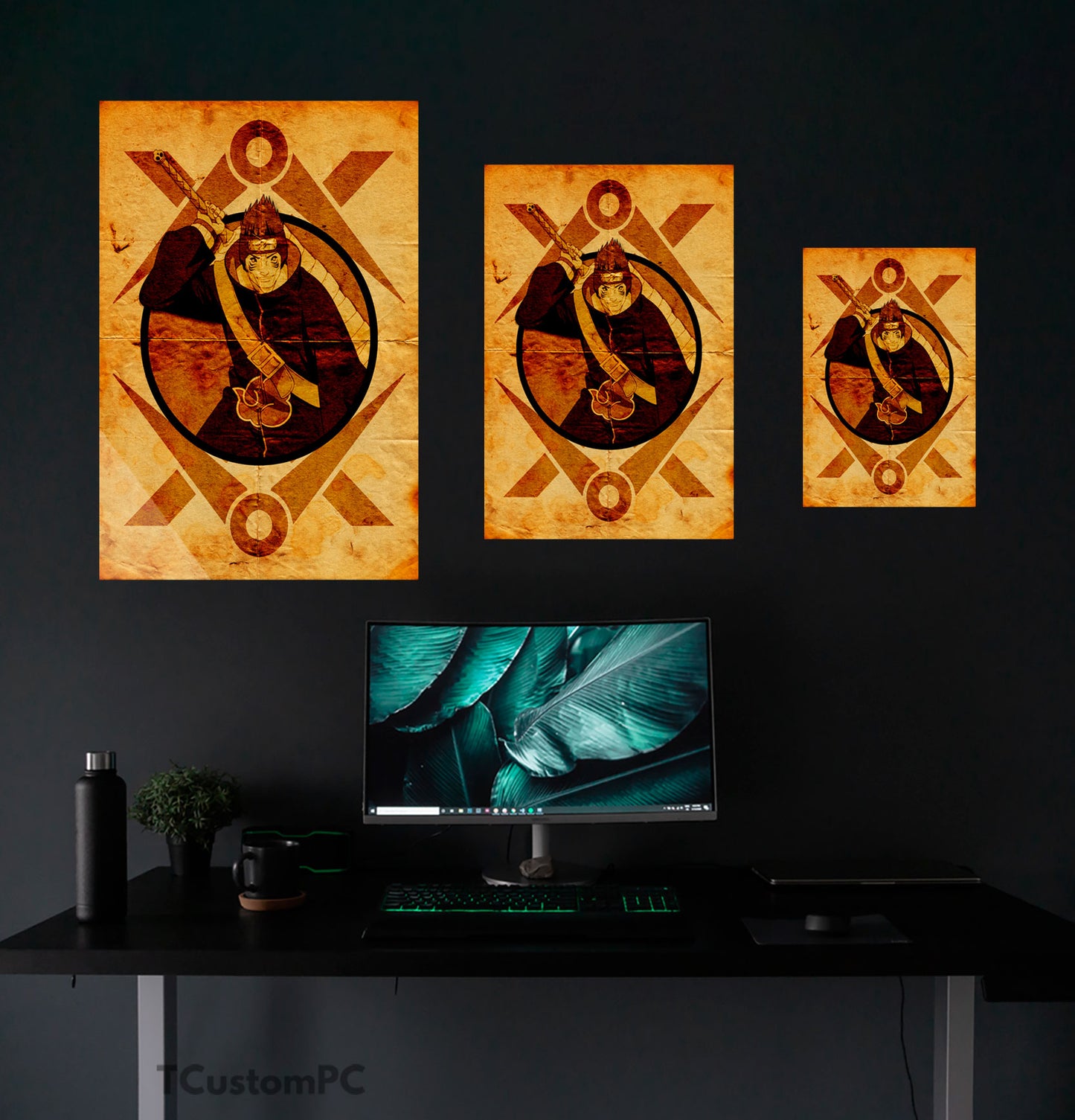 Pintura Kisame do Universo Ninja 10