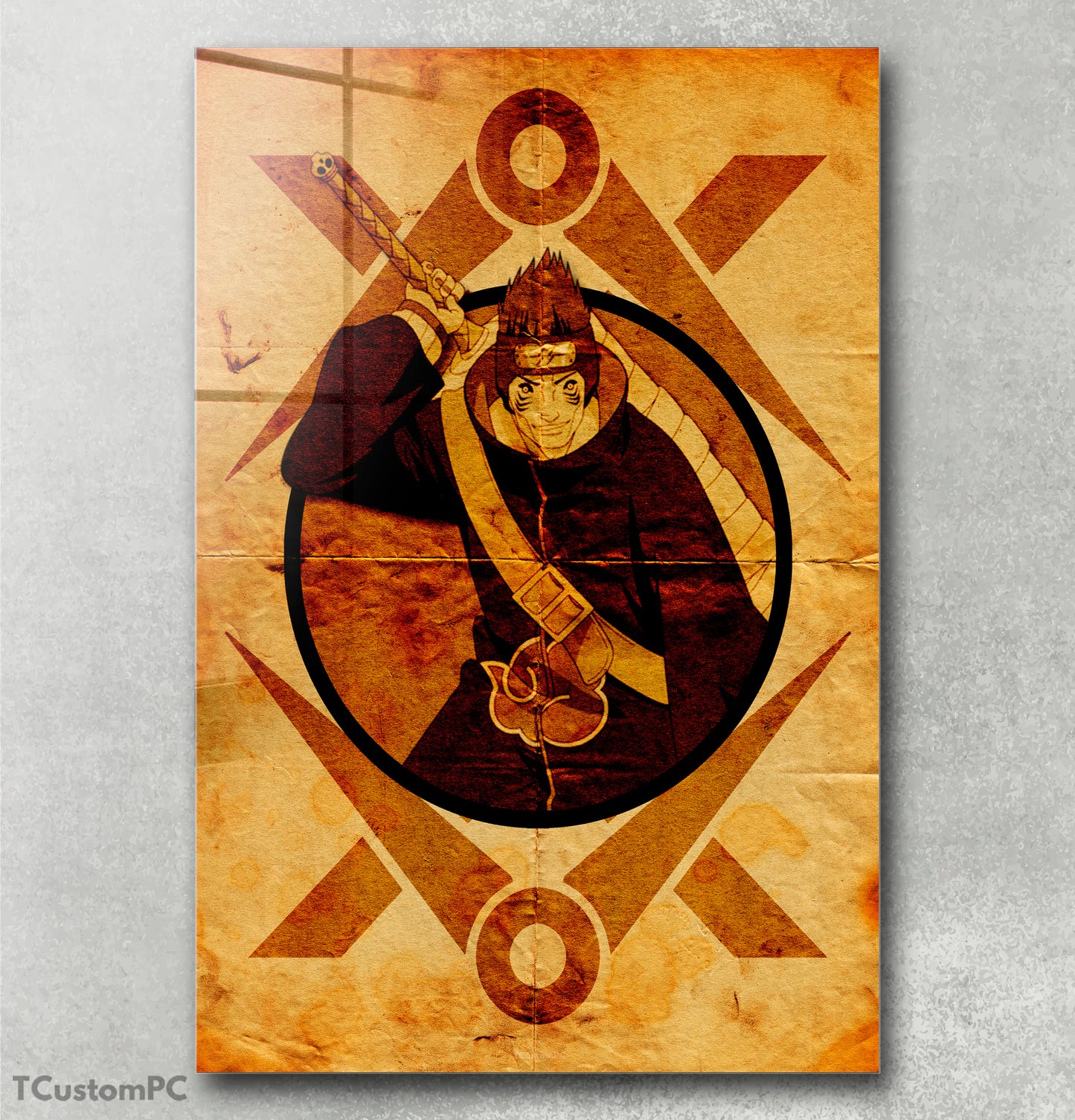Pintura Kisame do Universo Ninja 10