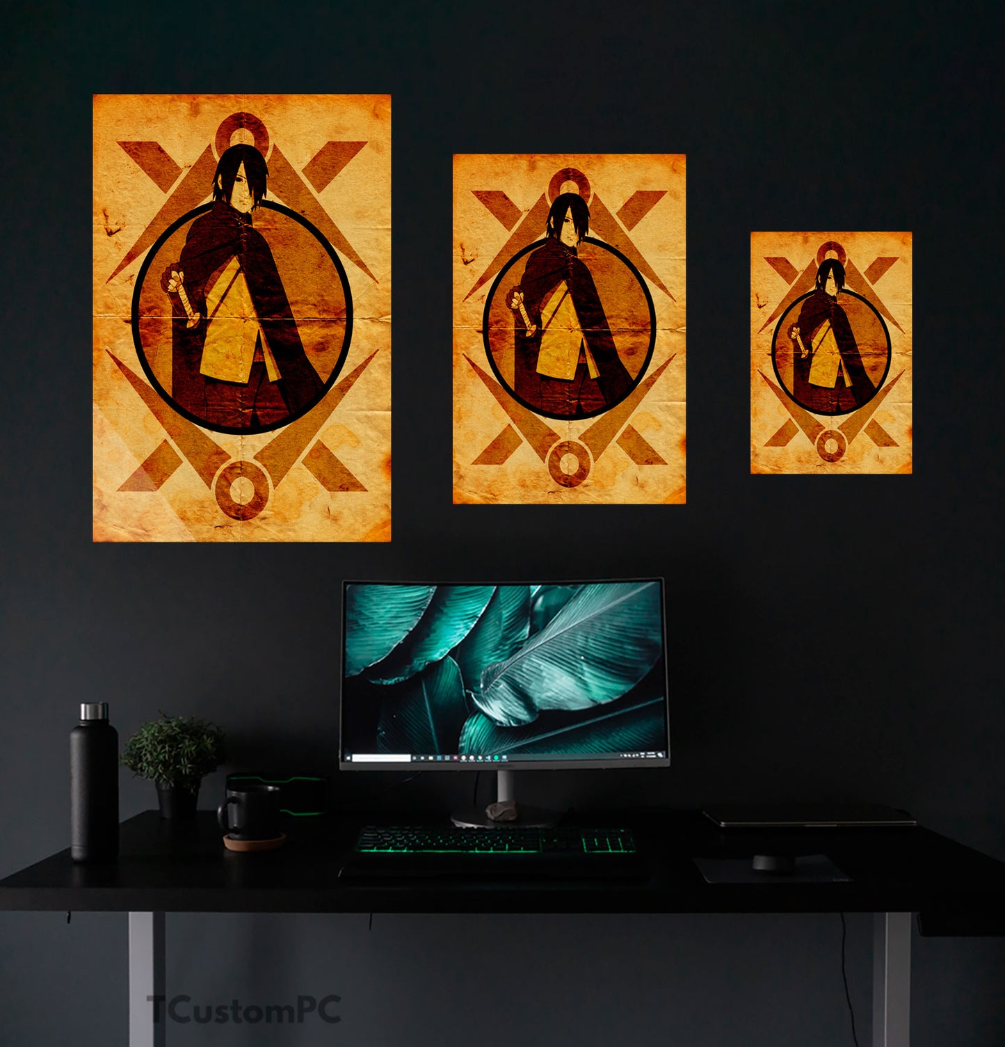 Pintura de Sasuke Universo Ninja 14