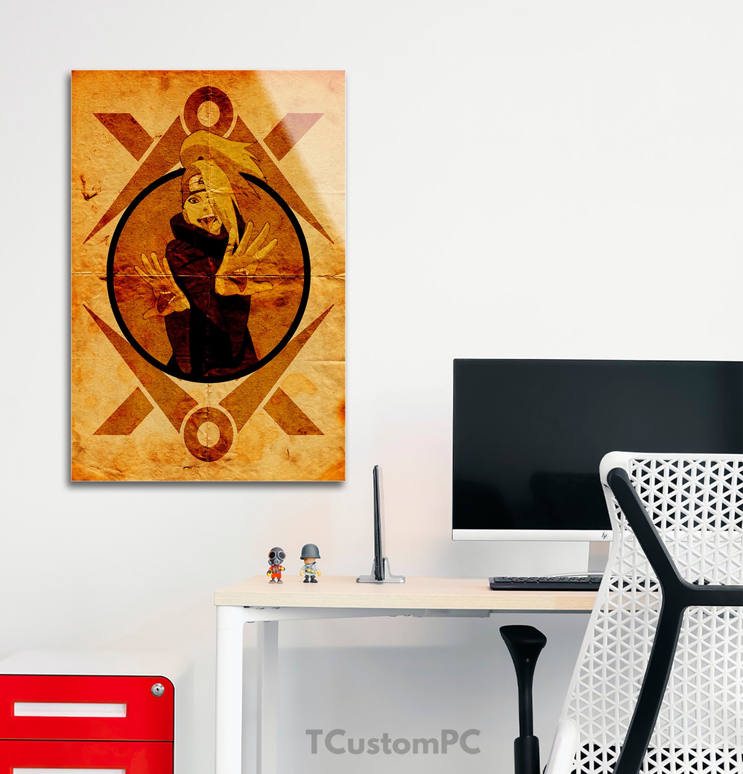 Pintura Deidara do Universo Ninja 15