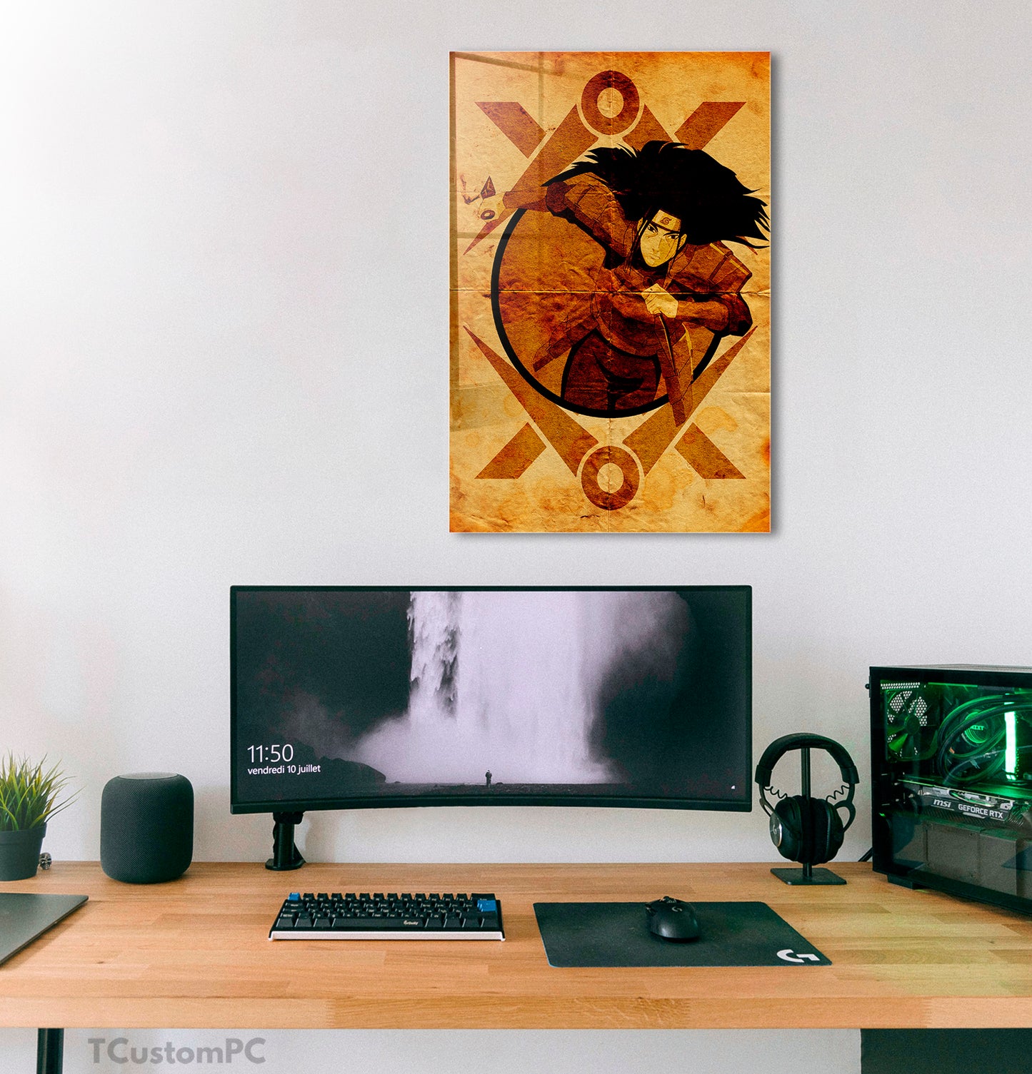Pintura de Senju Hashirama do Universo Ninja 17