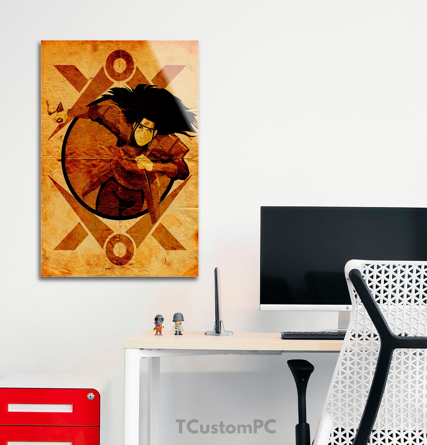 Pintura de Senju Hashirama do Universo Ninja 17