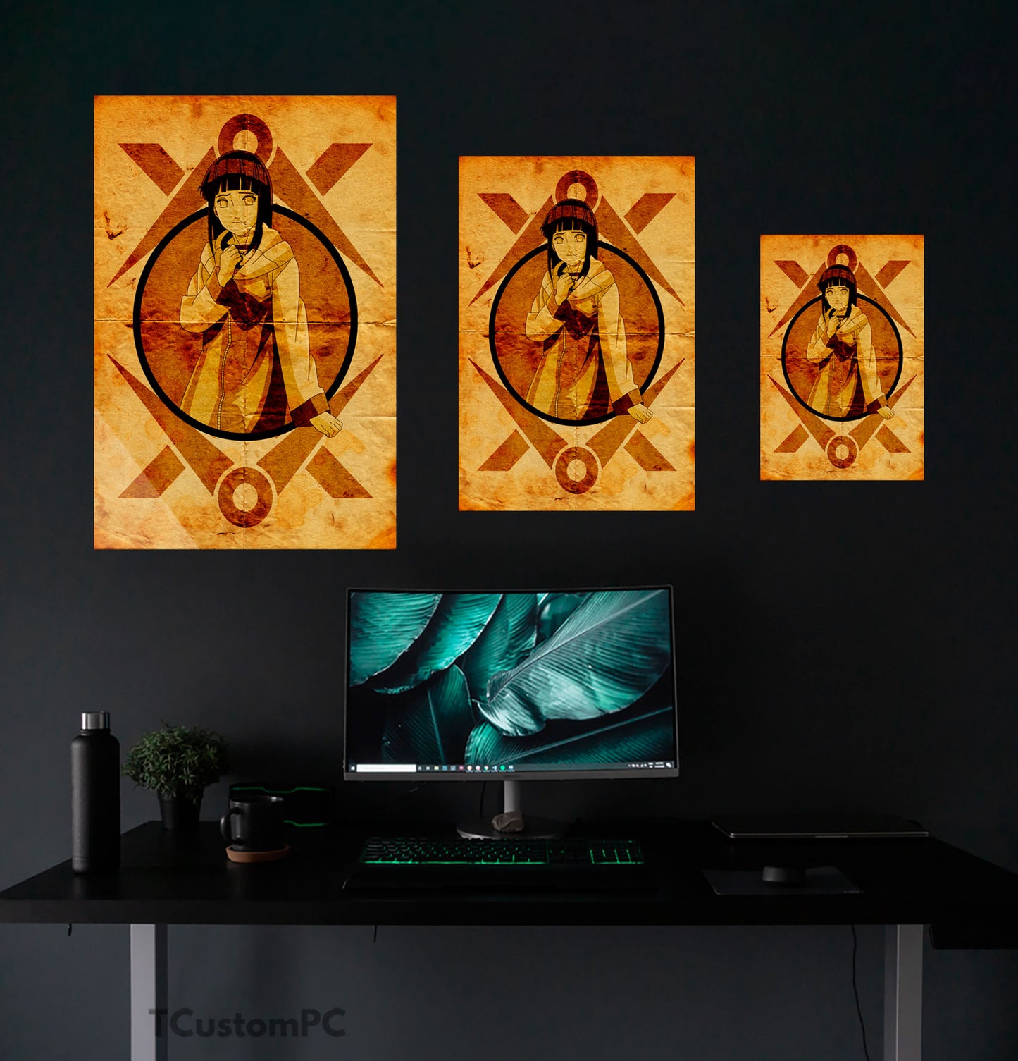 Pintura de Hinata do Universo Ninja 19