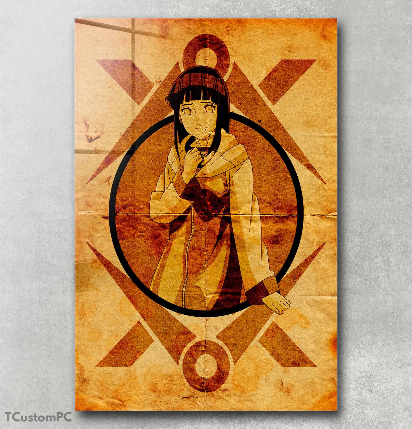 Pintura de Hinata do Universo Ninja 19