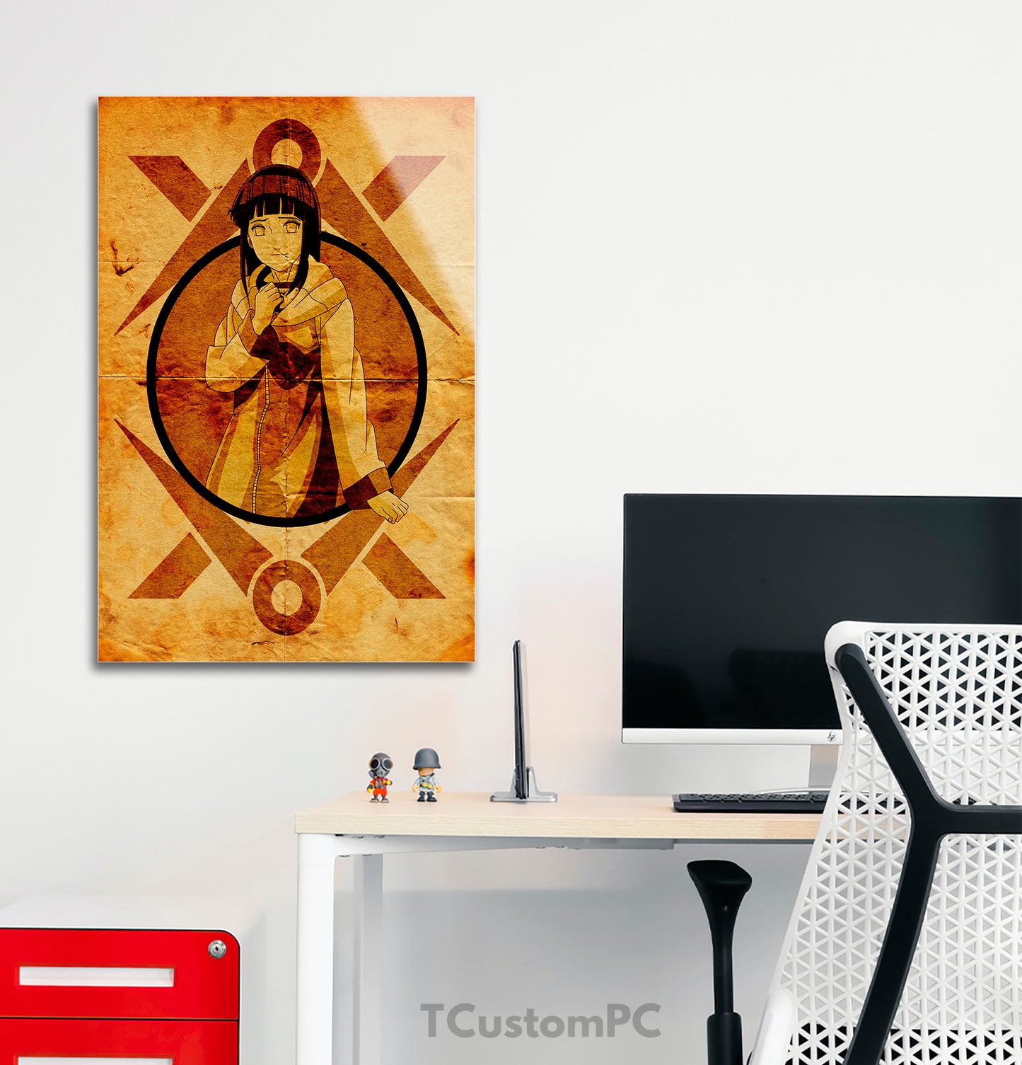 Pintura de Hinata do Universo Ninja 19