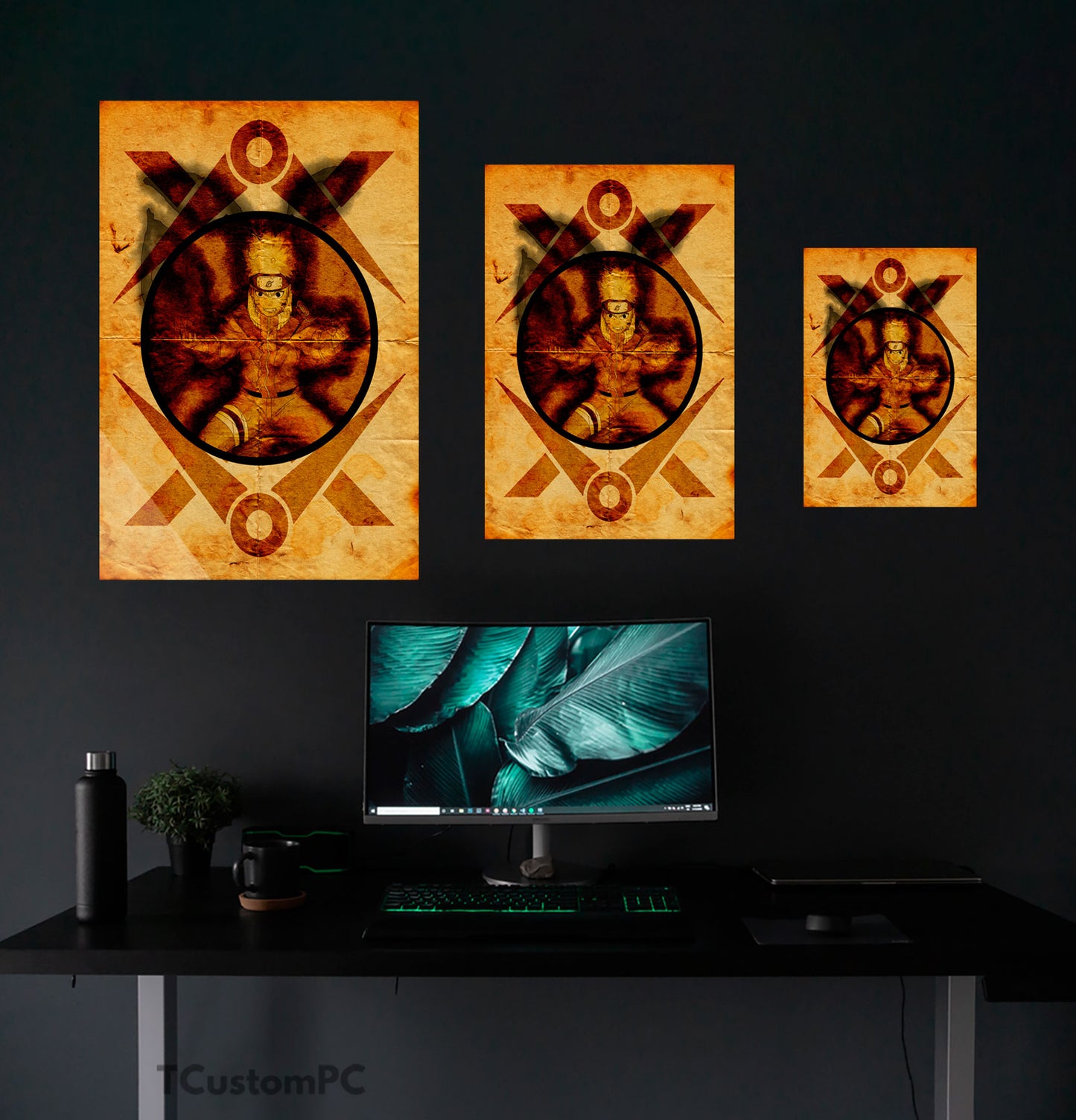 Pintura Ninja Universo 25 Naruto Jinchuuriki