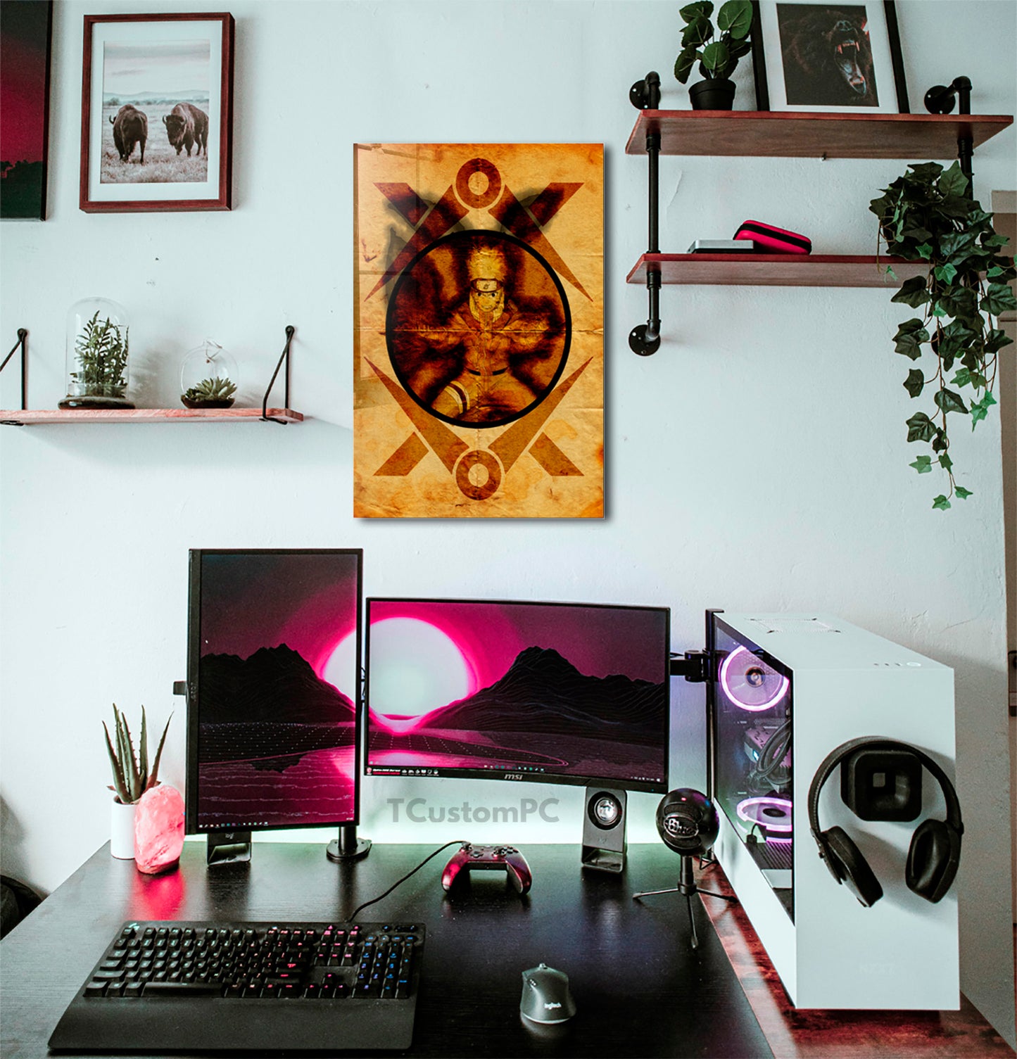Pintura Ninja Universo 25 Naruto Jinchuuriki