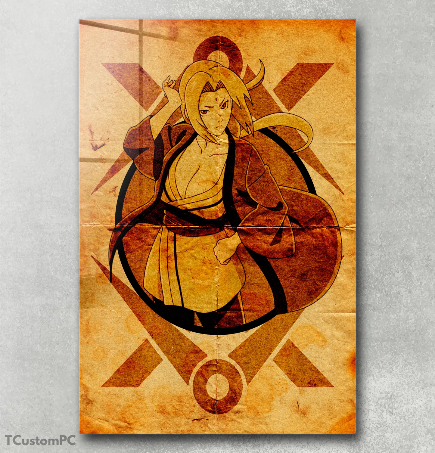 Pintura Tsunade do Universo Ninja 29