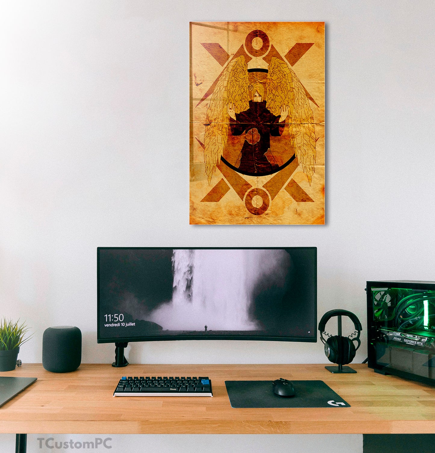 Pintura Konan do Universo Ninja 3