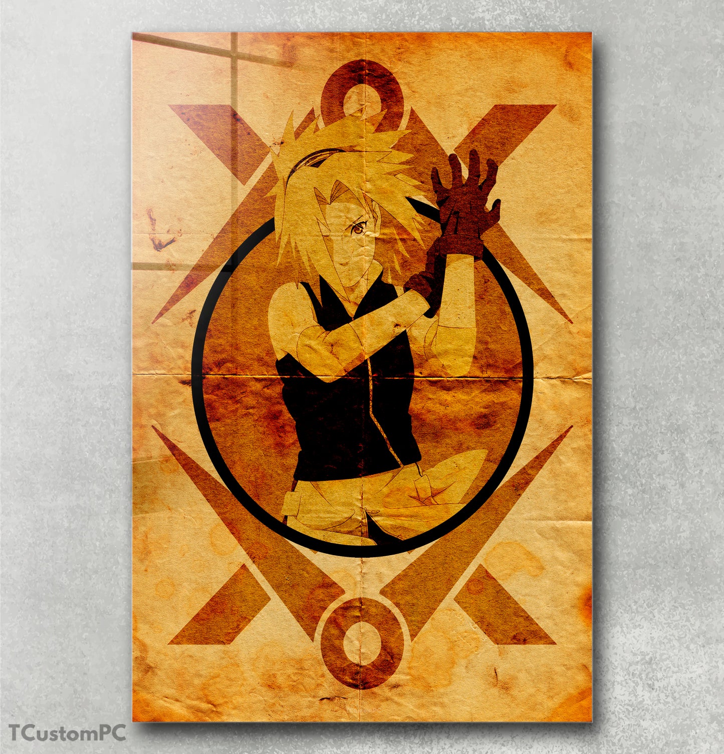 Pintura Ninja Universo 32 Sakura