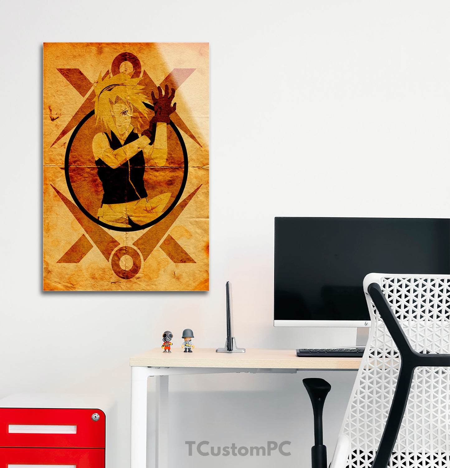 Pintura Ninja Universo 32 Sakura