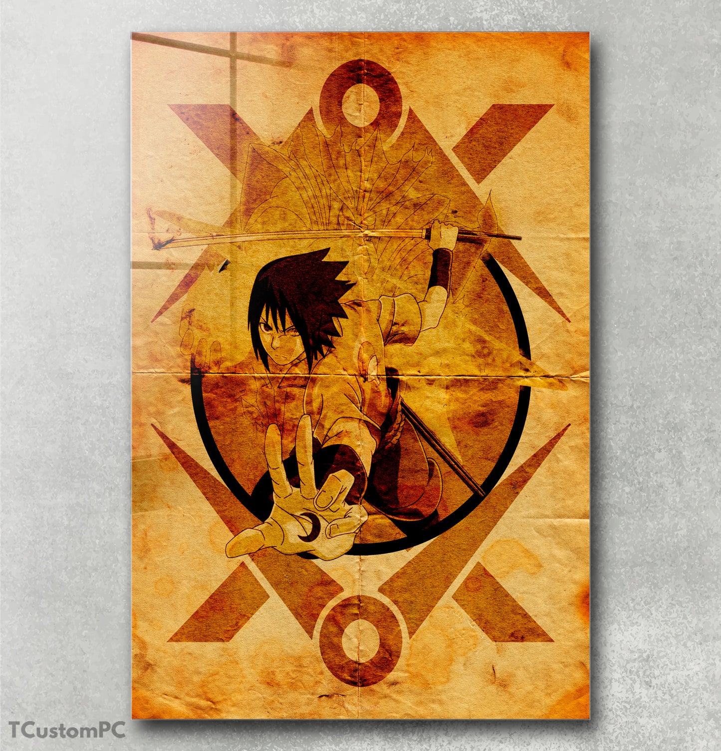 Pintura de Sasuke Universo Ninja 37