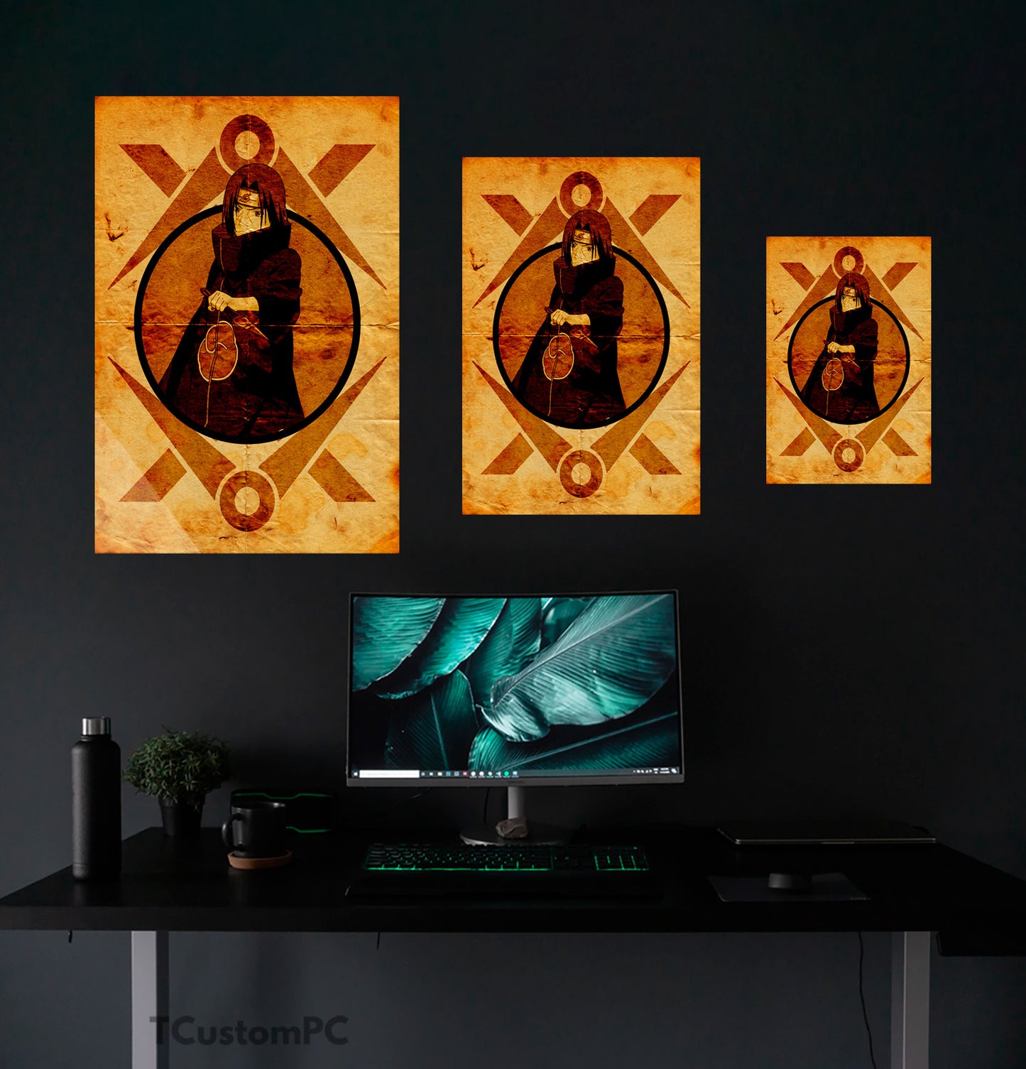 Pintura de Itachi do Universo Ninja 4