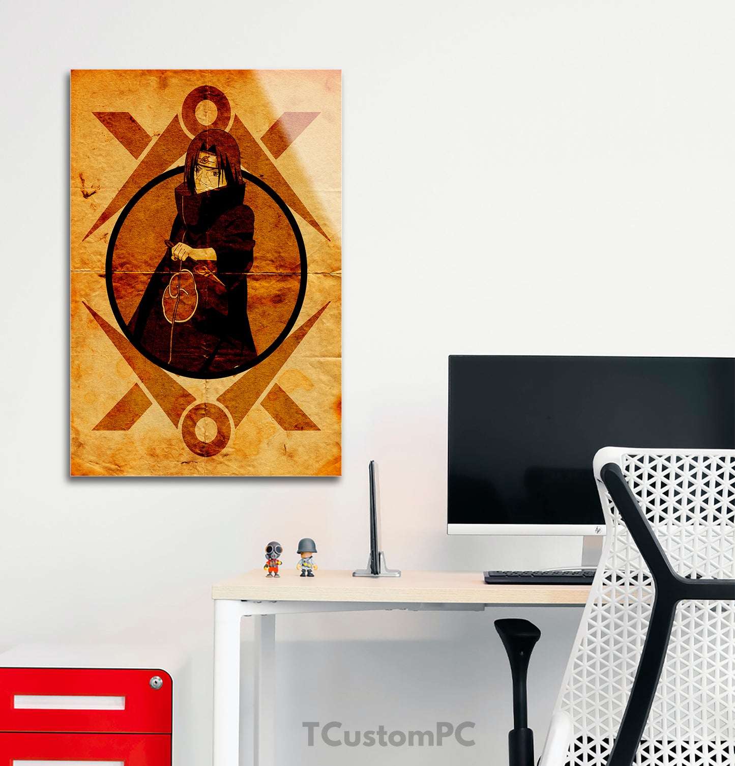 Pintura de Itachi do Universo Ninja 4