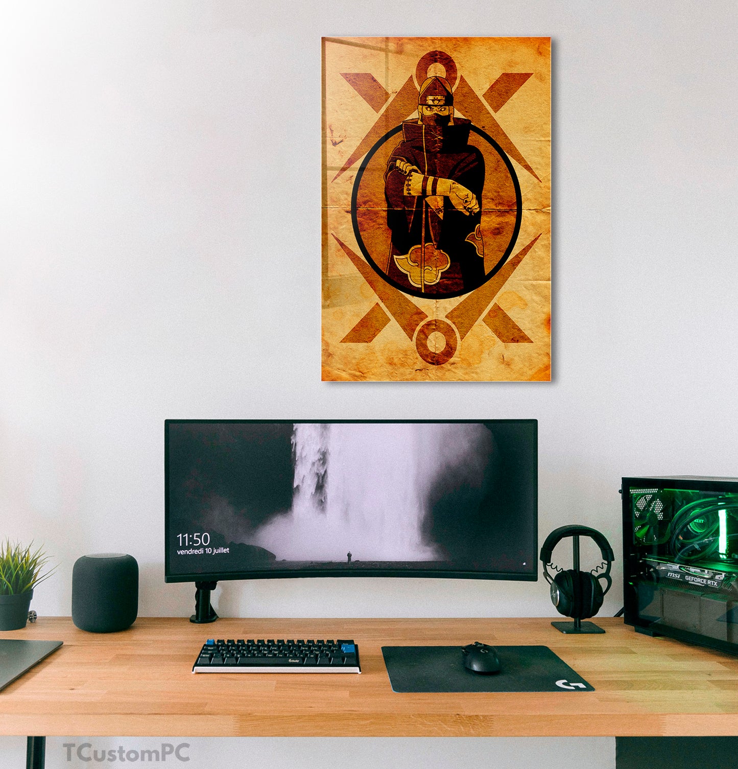Pintura Kakuzu do Universo Ninja 7