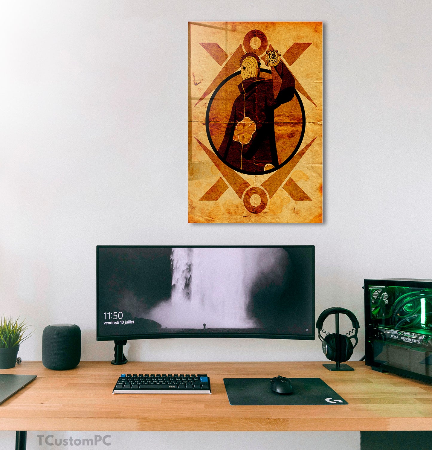 Pintura de Obito do Universo Ninja 8