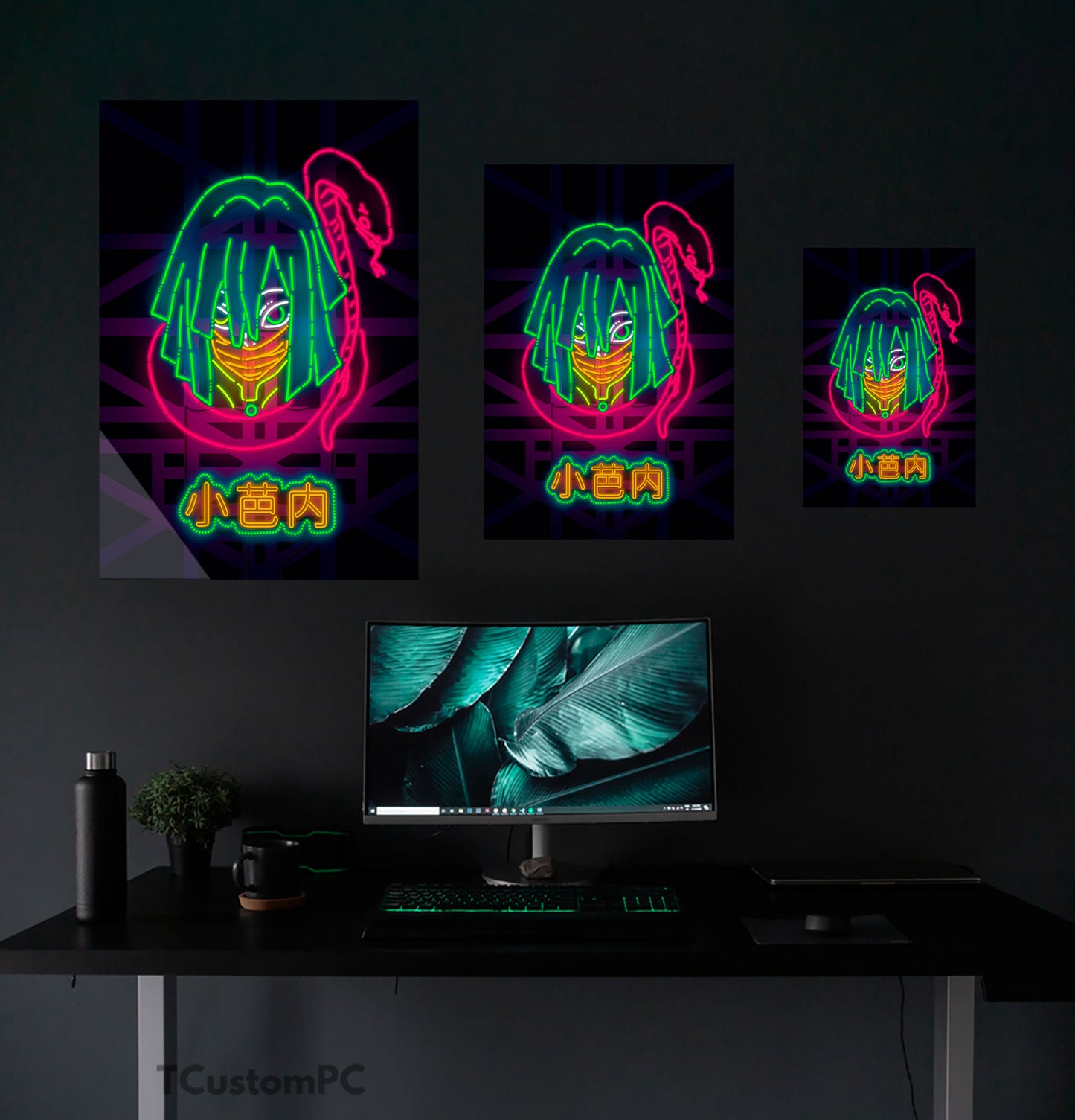 Cuadro Obanai Neon