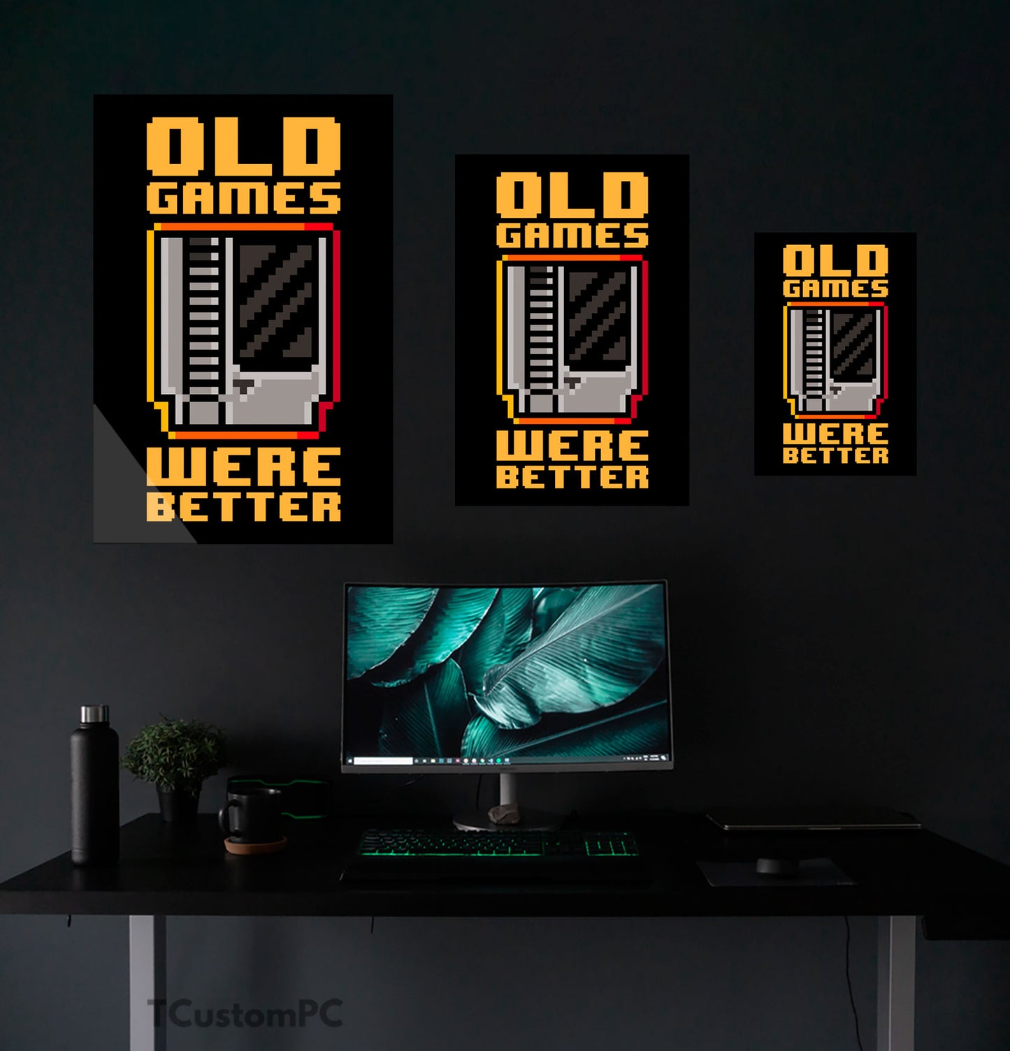Cuadro Old Games Were Better