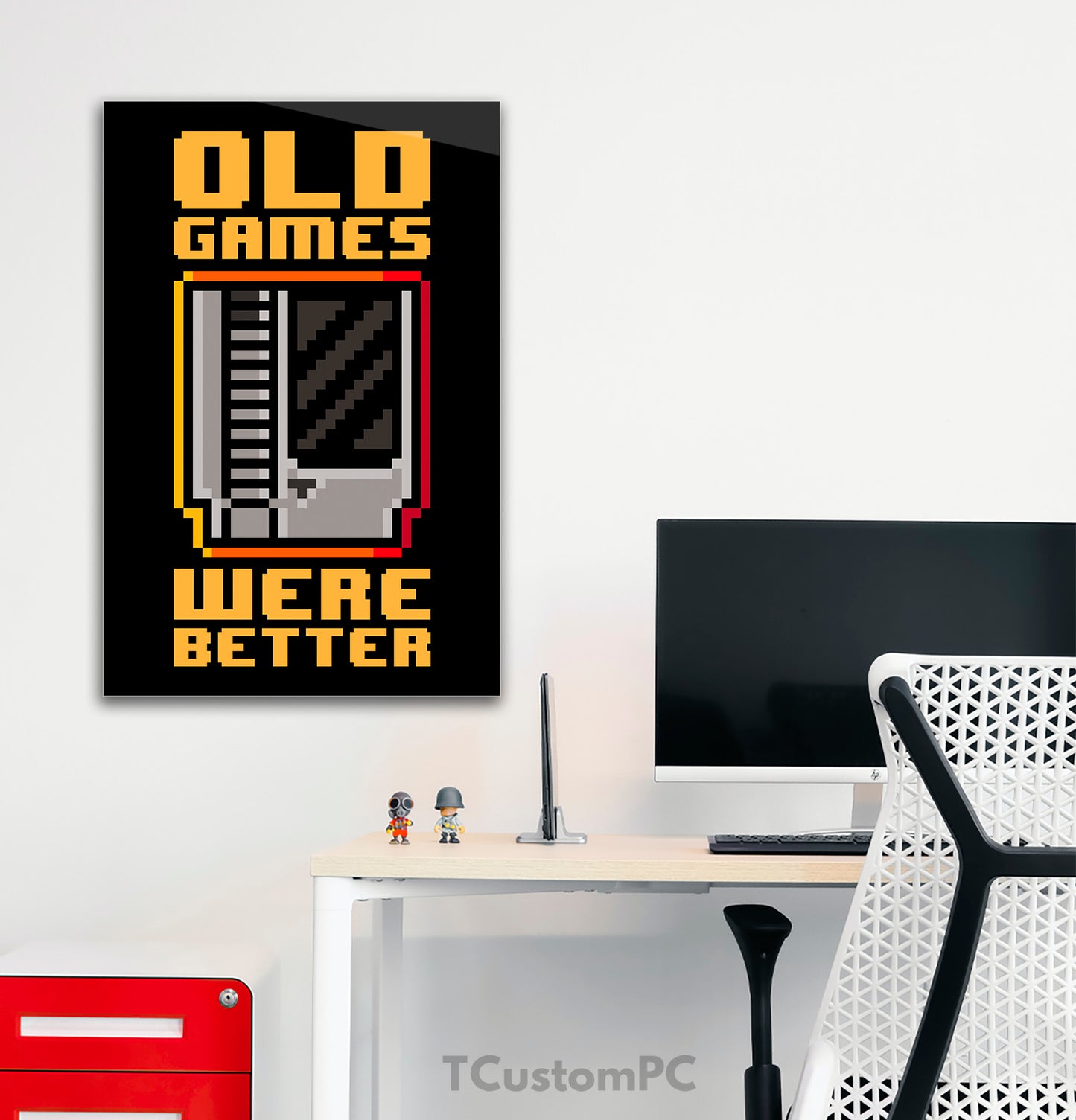 Cuadro Old Games Were Better