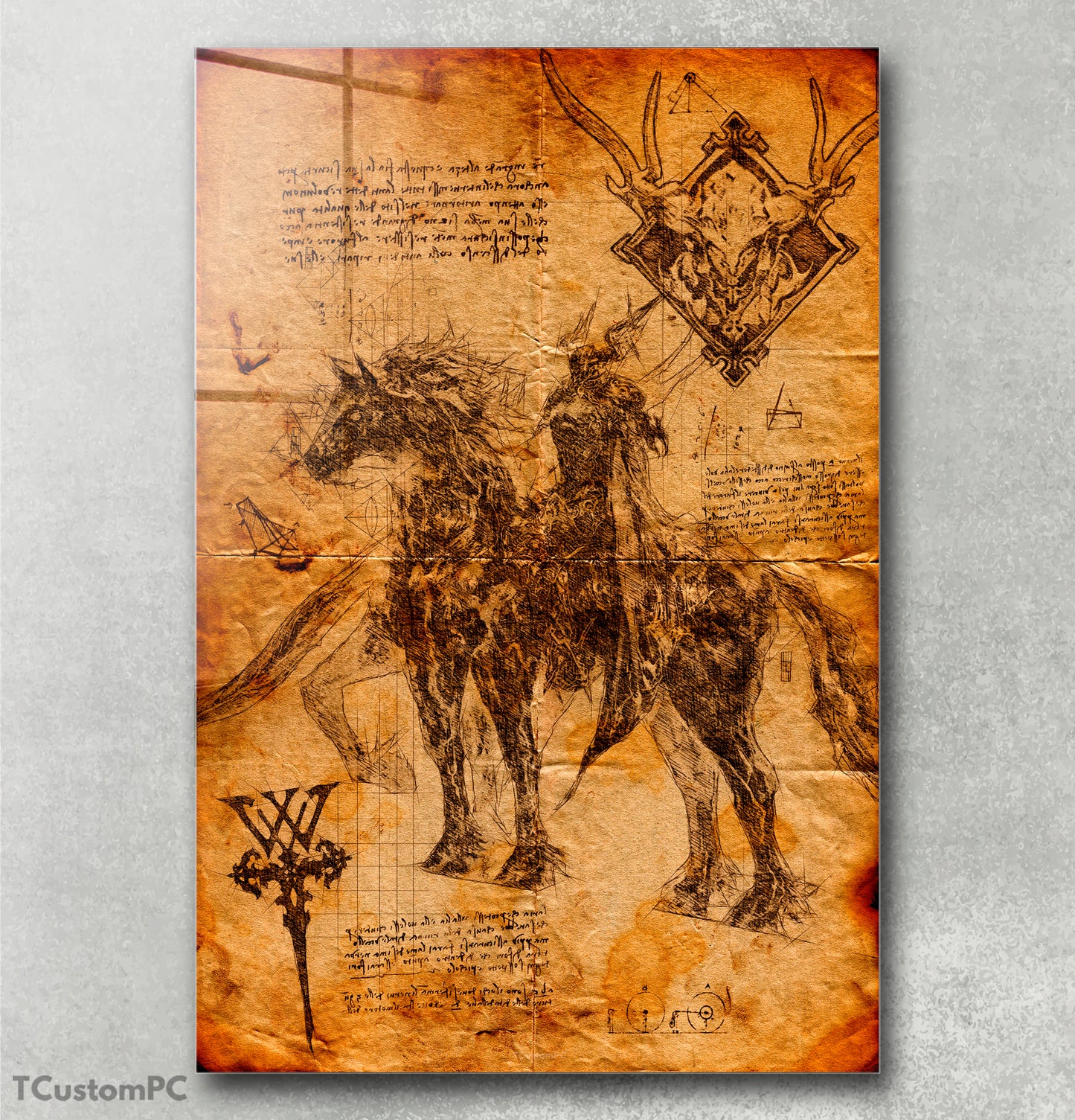 Cuadro Old Gods 3