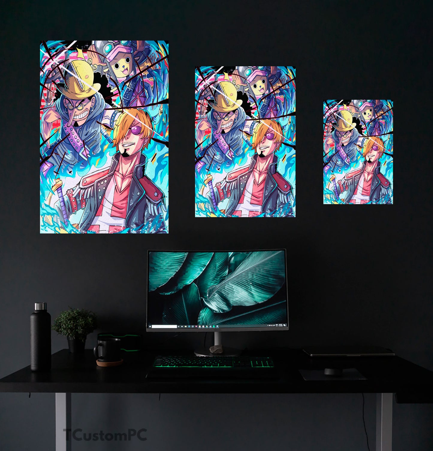 Cuadro One Piece Usopp, Sanji & Chopper