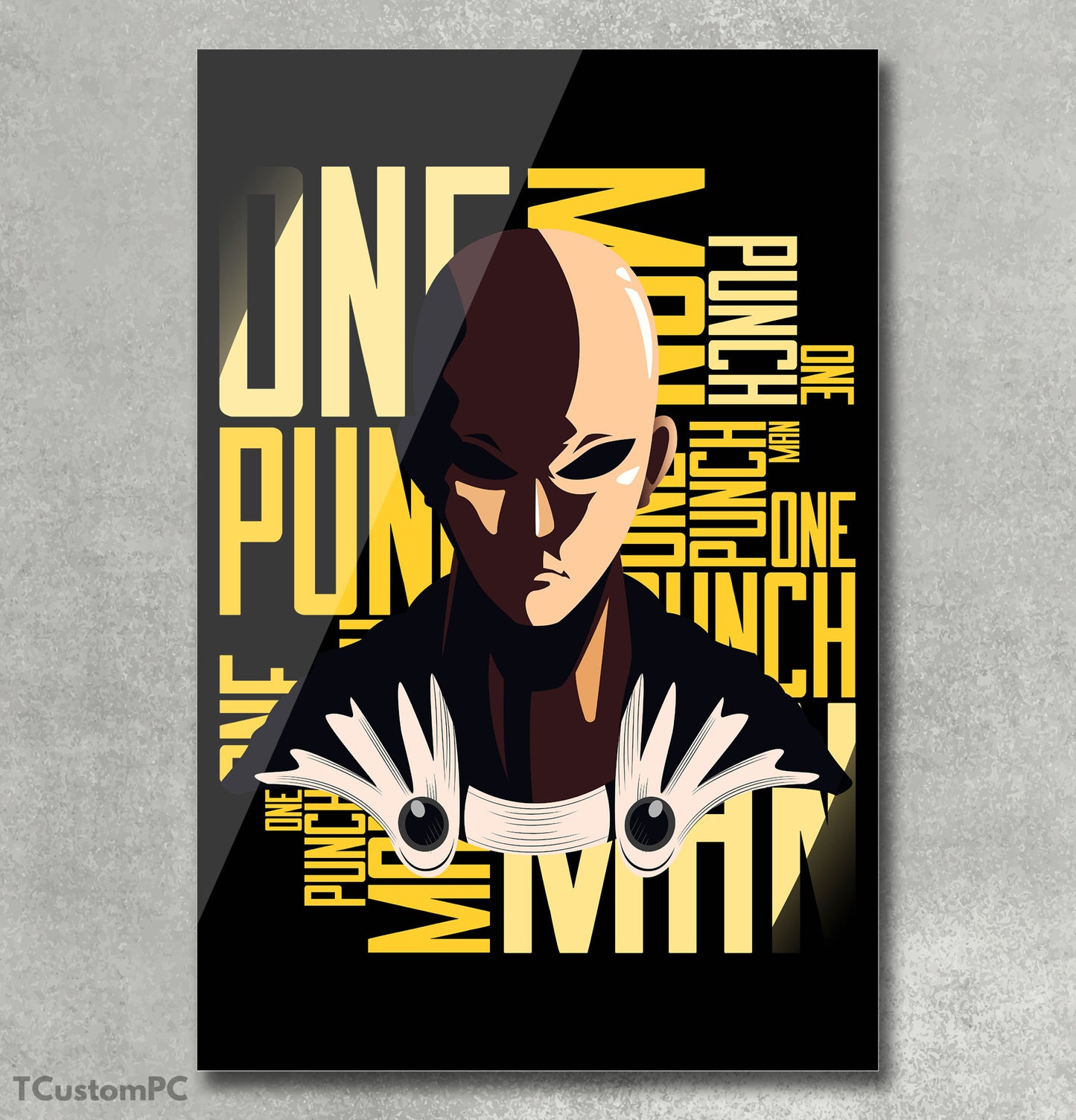 Cuadro de One Punch Man, Saitama