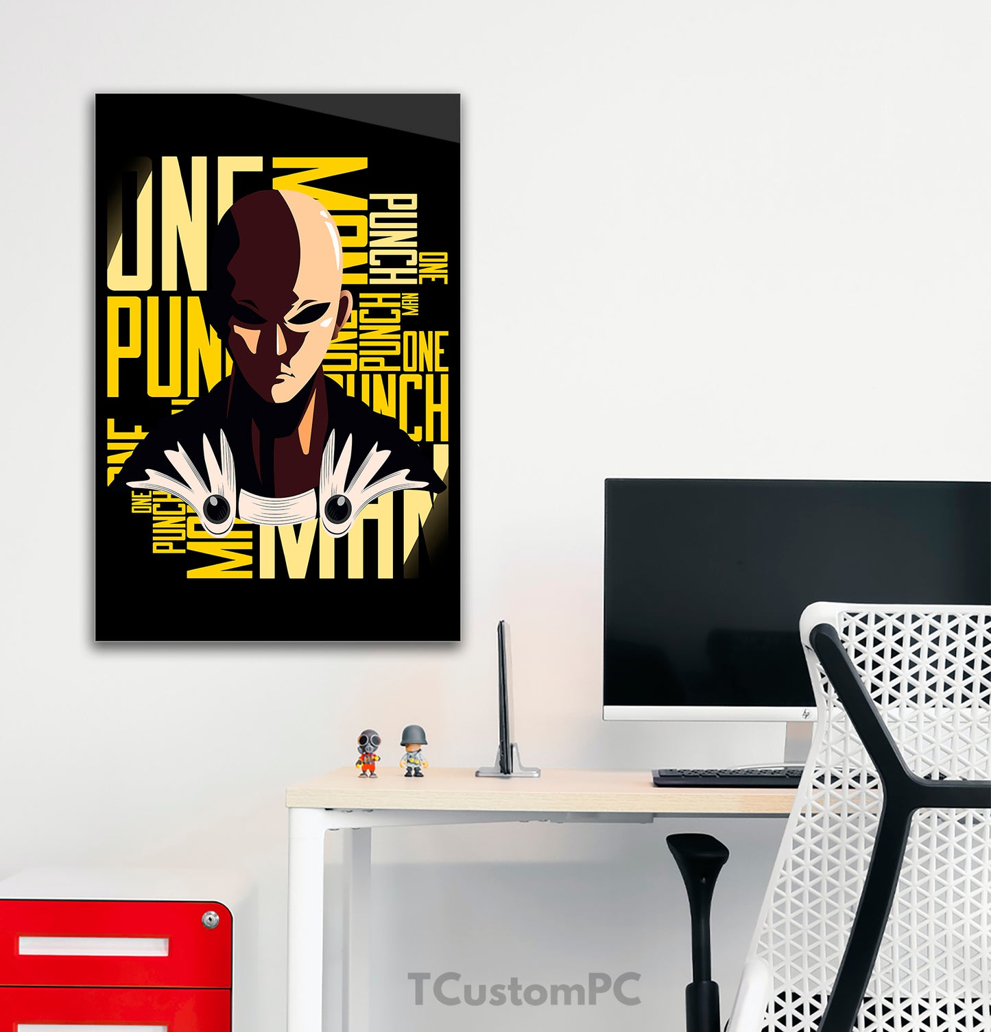 Cuadro de One Punch Man, Saitama