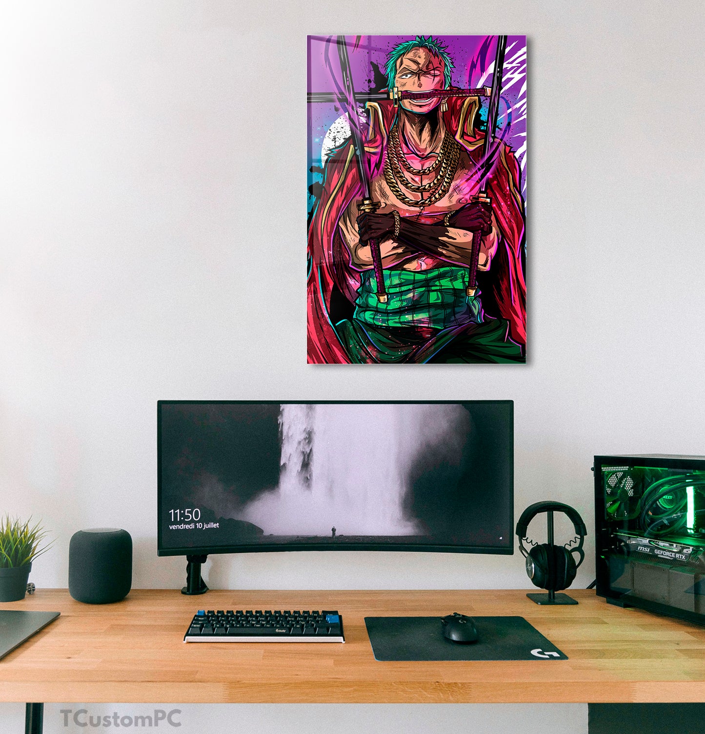 Cuadro de One piece, Zoro Roronoa