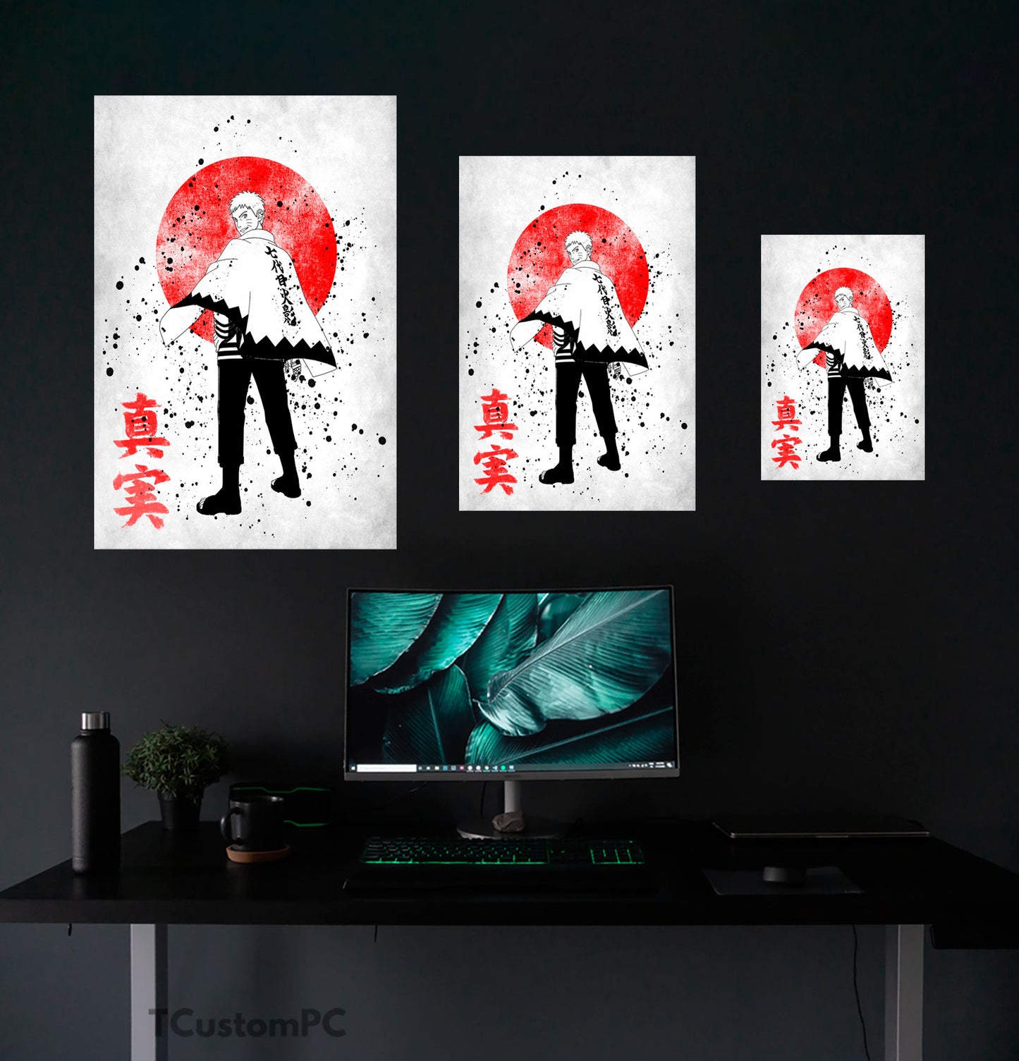 Pintura Oni 116 Naruto Hokage