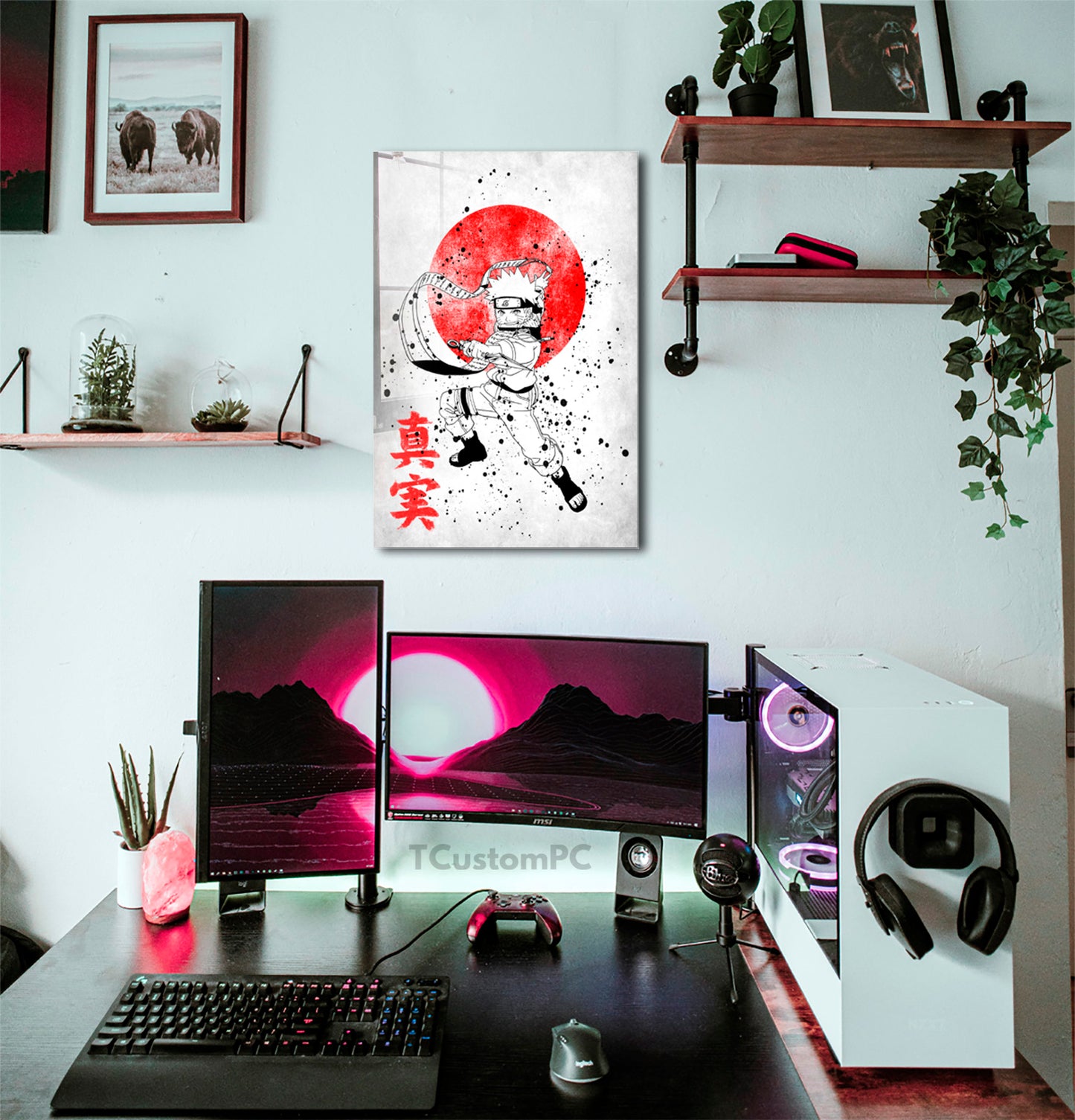 Pintura Oni 121 Naruto criança