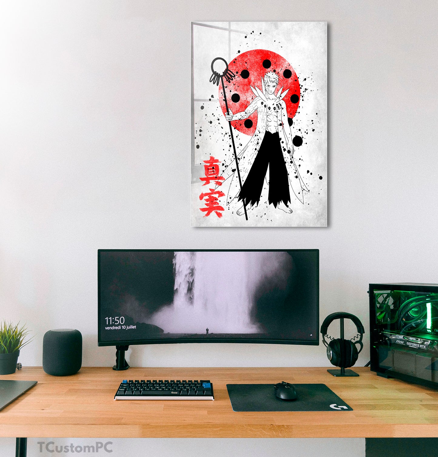 Cuadro Oni 126 Obito Rinnegan