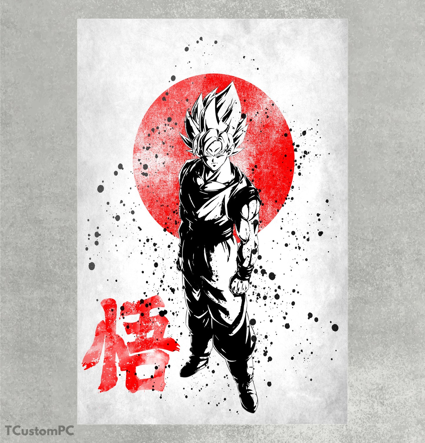 Under The Sun Goku V2 painting