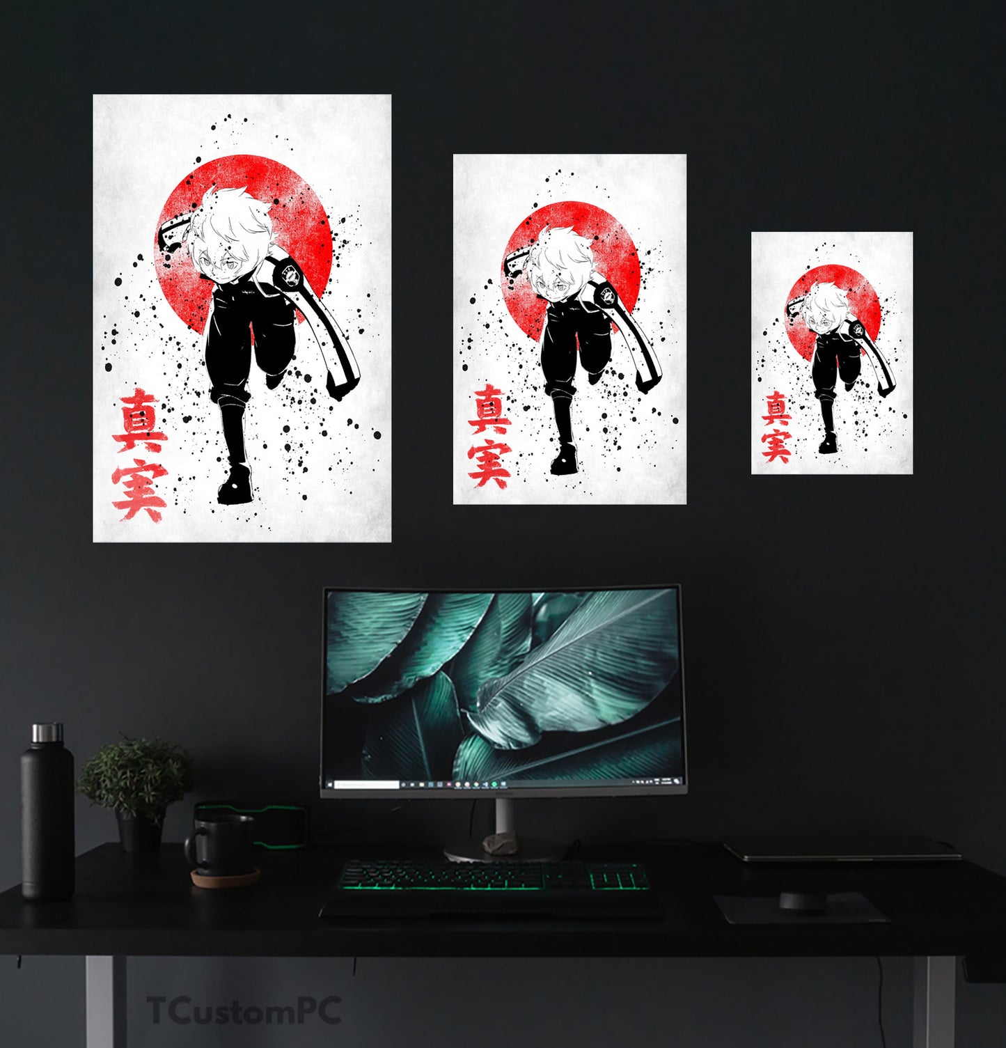 Cuadro Oni 60 World Trigger Yuma Kuga