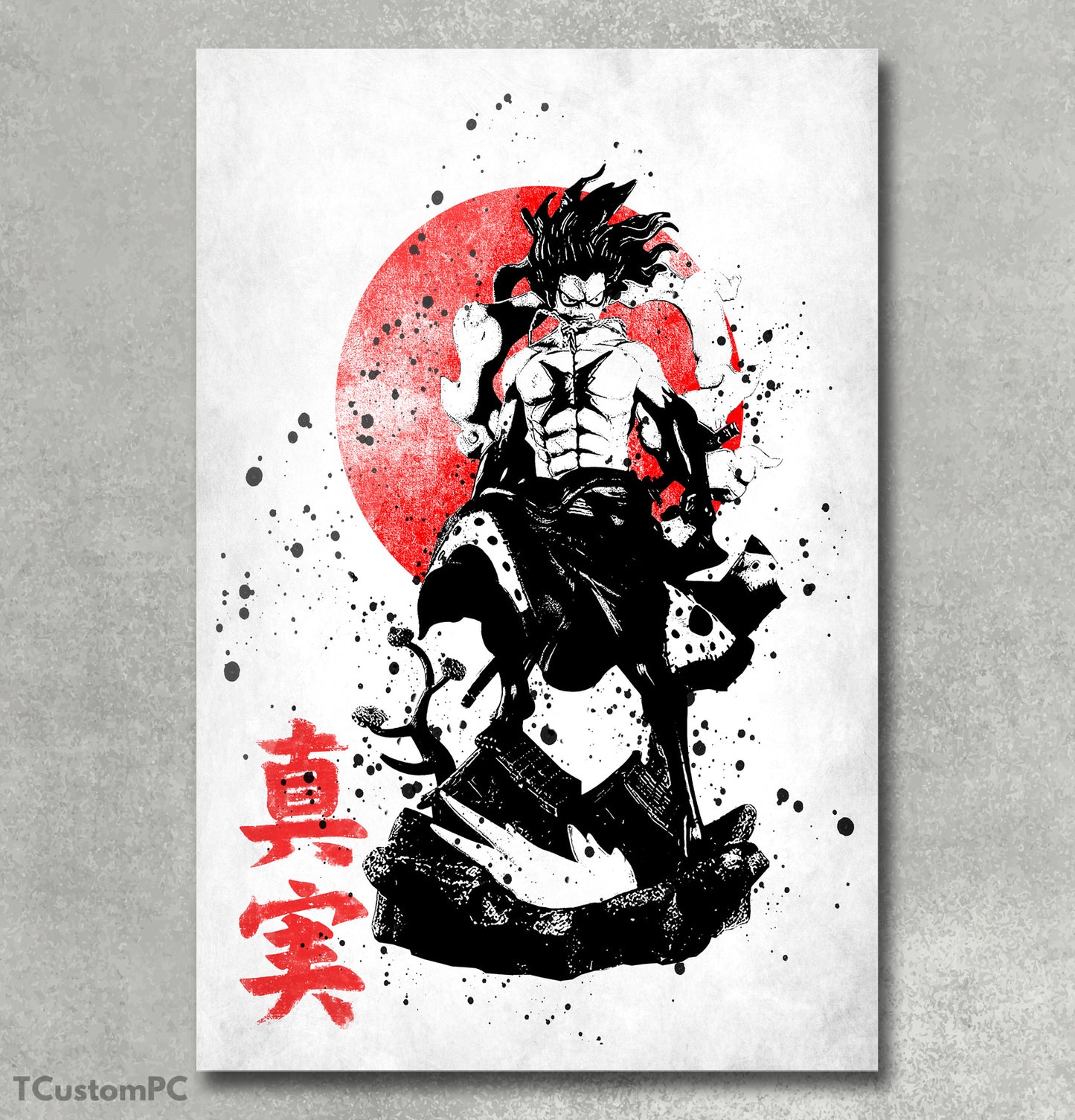 Cuadro Under The Sun Monkey D.Luffy Oni 61