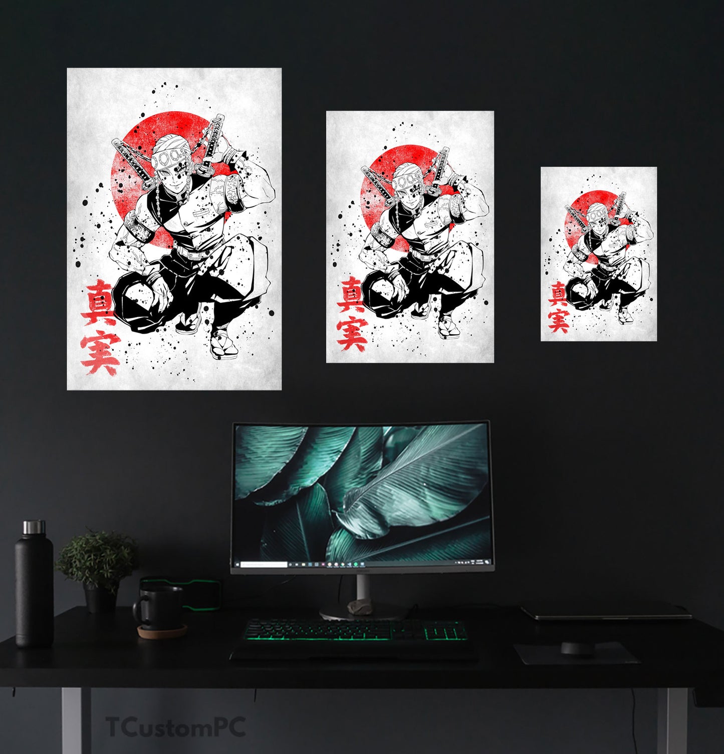 Cuadro Oni 80 Tengen Uzui Kimetsu No Yaiba