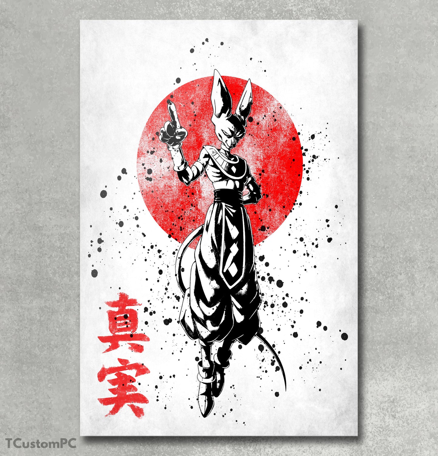 Oni 17 Beerus painting