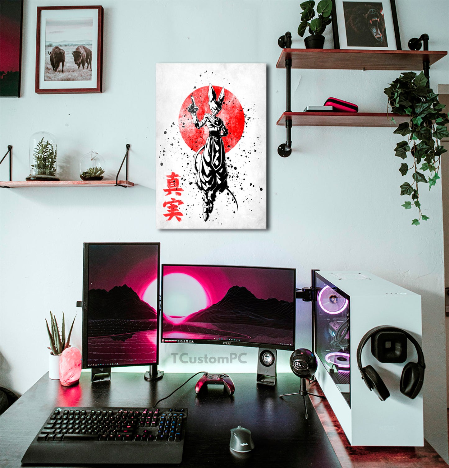Oni 17 Beerus painting