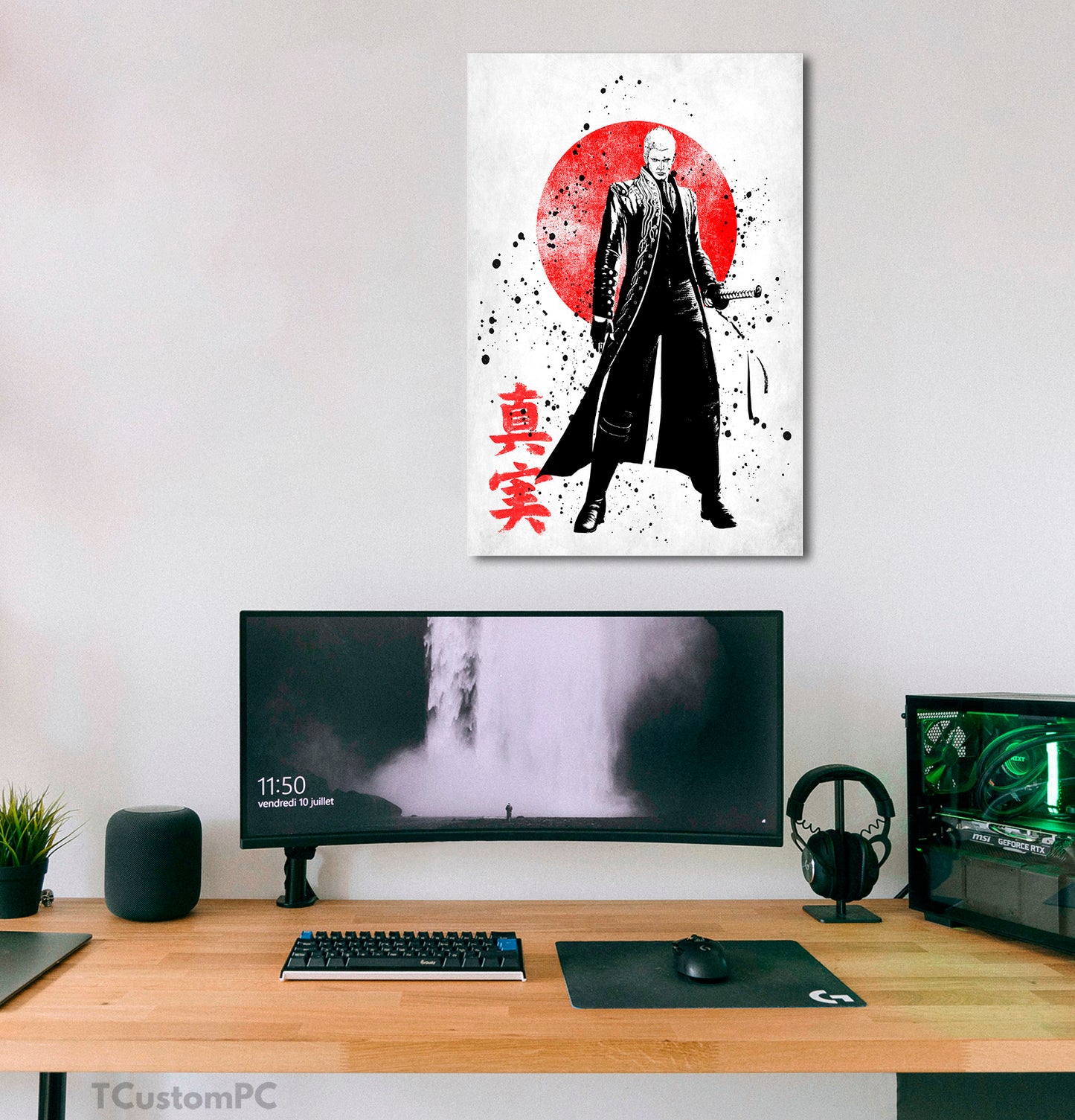 Cuadro Oni 18 Vergil Devil May Cry 3