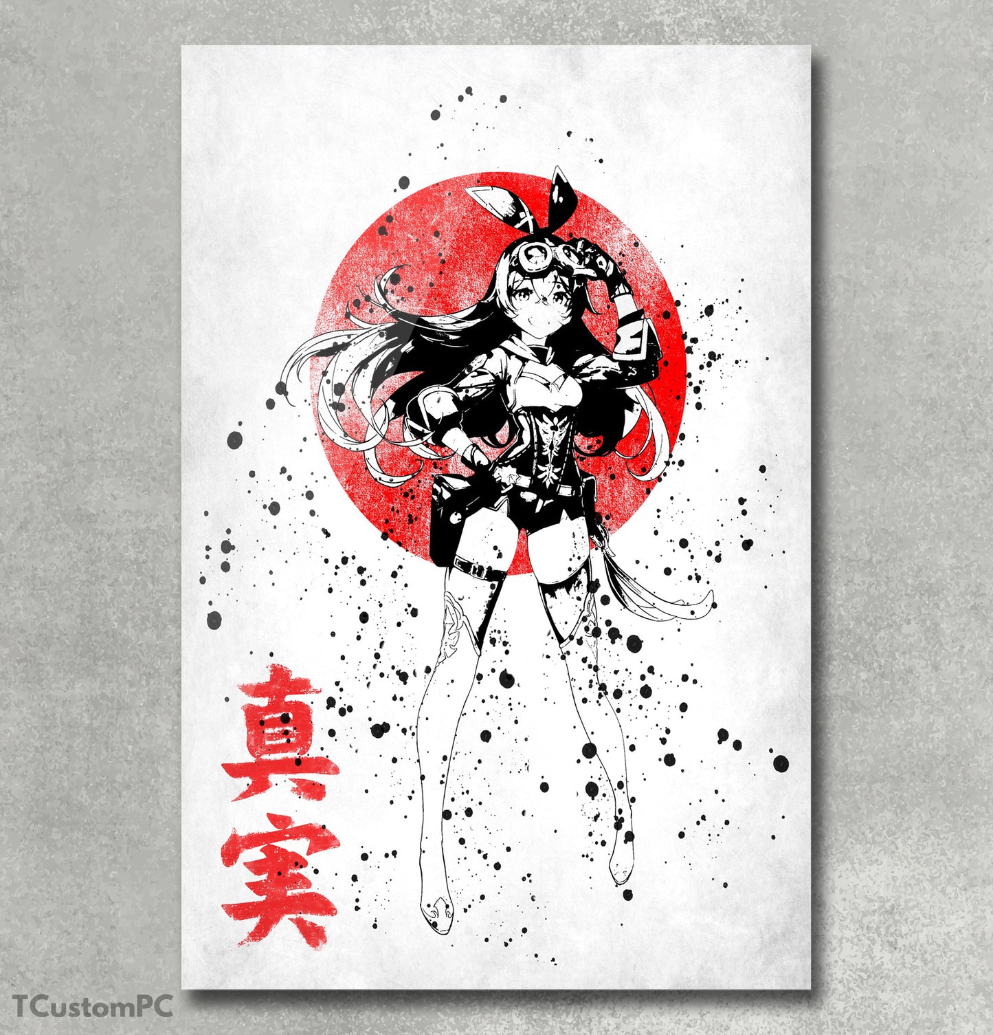 Cuadro Oni 21 Genshin Impact Amber