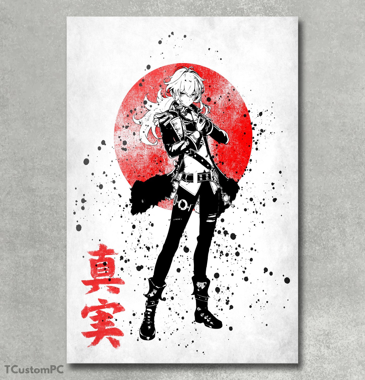 Cuadro Oni 23 Diluc Genshin Impact