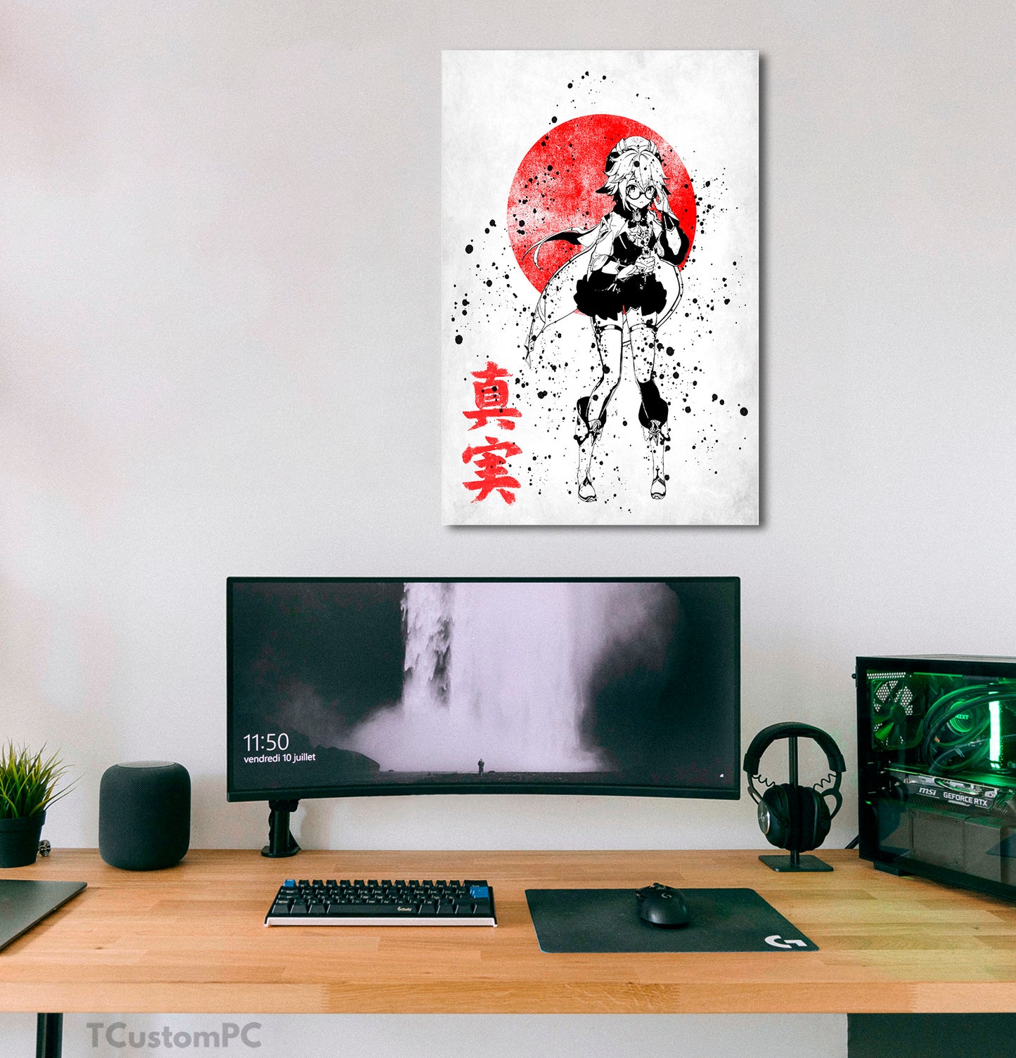 Cuadro Oni 34 Razor Genshin Impact