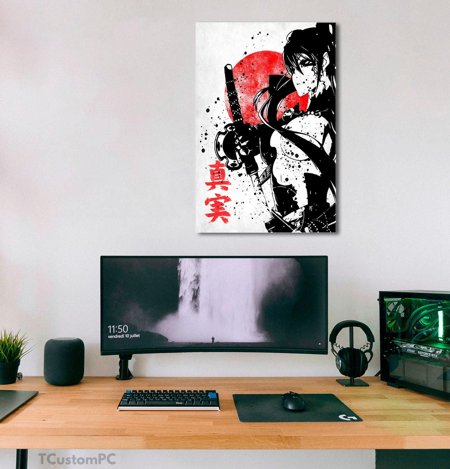 Oni painting 58 Ushiwakamaru