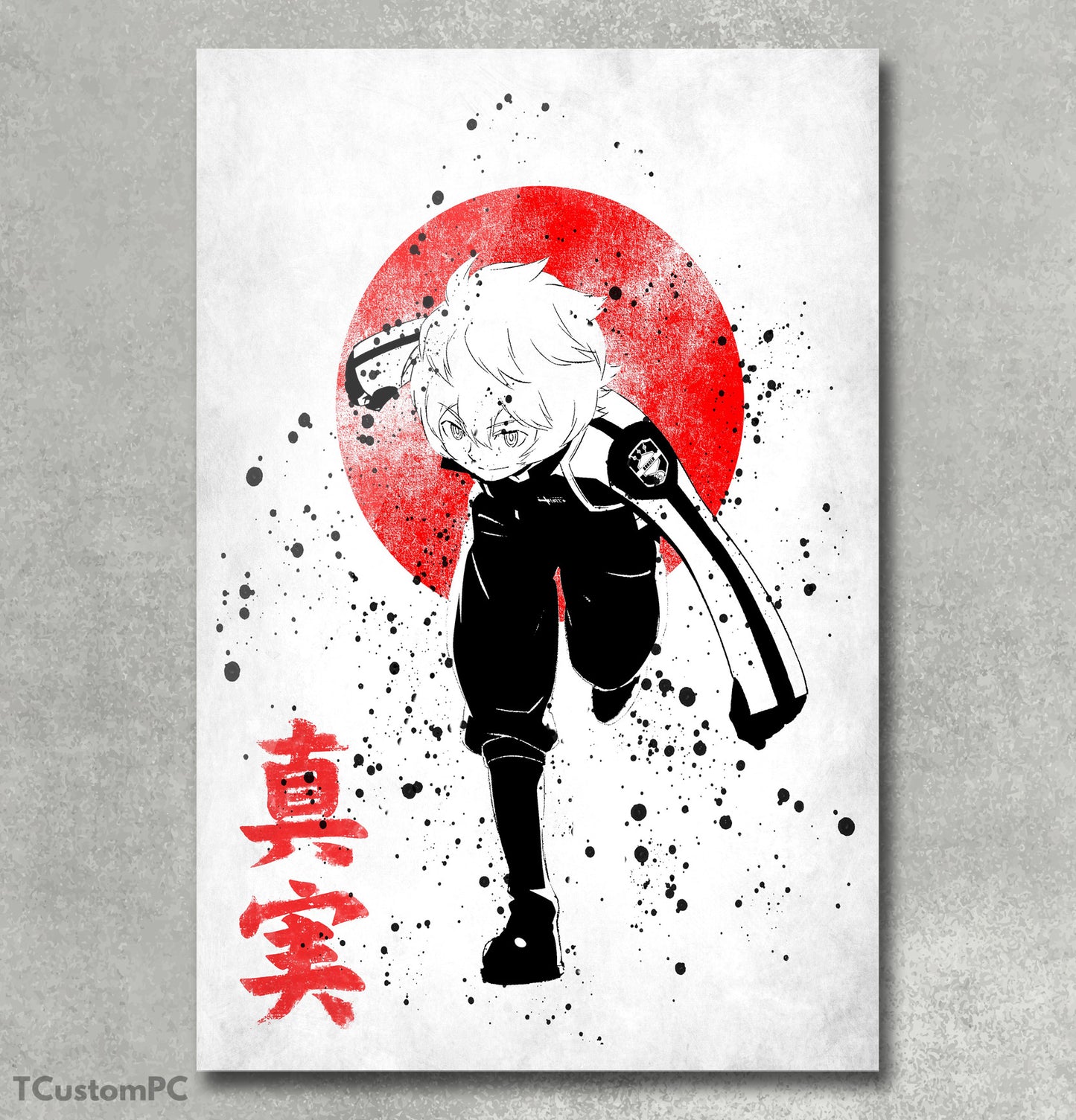 Cuadro Oni 60 World Trigger Yuma Kuga