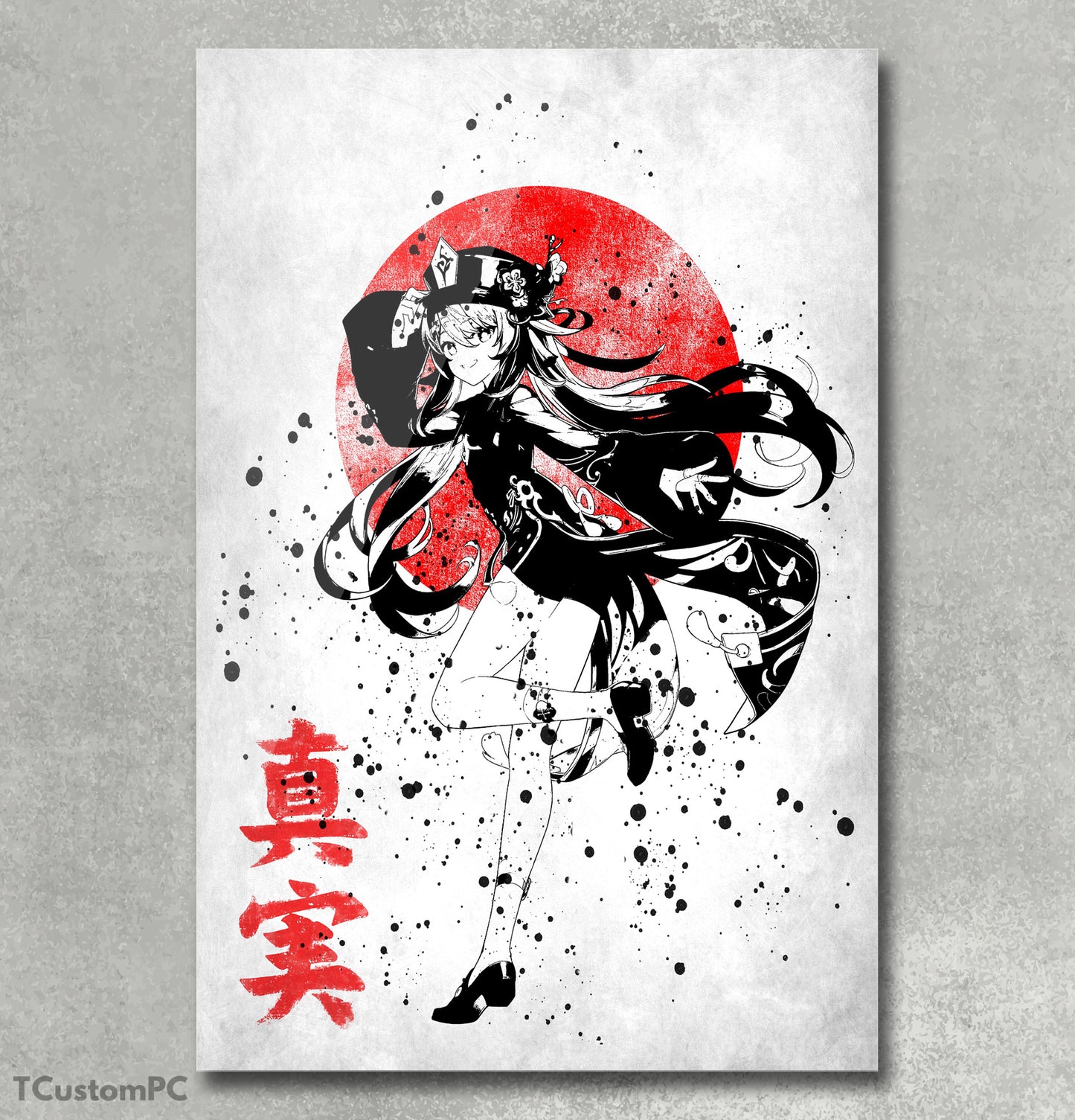 Cuadro Oni 70 Genshin Impact Hu Tao