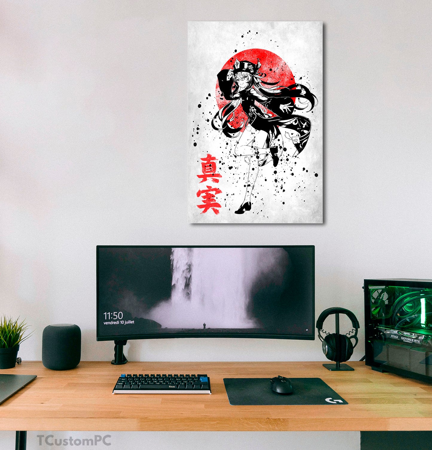 Cuadro Oni 70 Genshin Impact Hu Tao