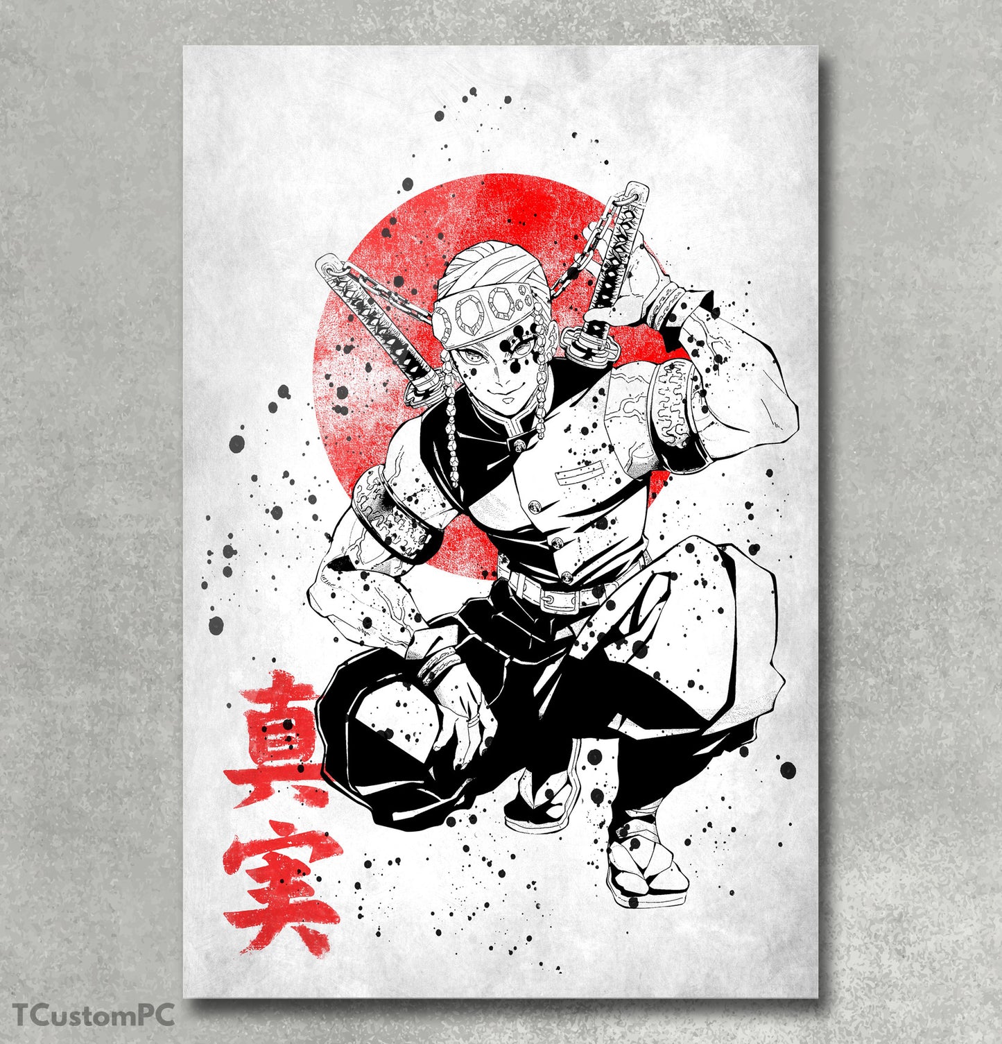 Cuadro Oni 80 Tengen Uzui Kimetsu No Yaiba
