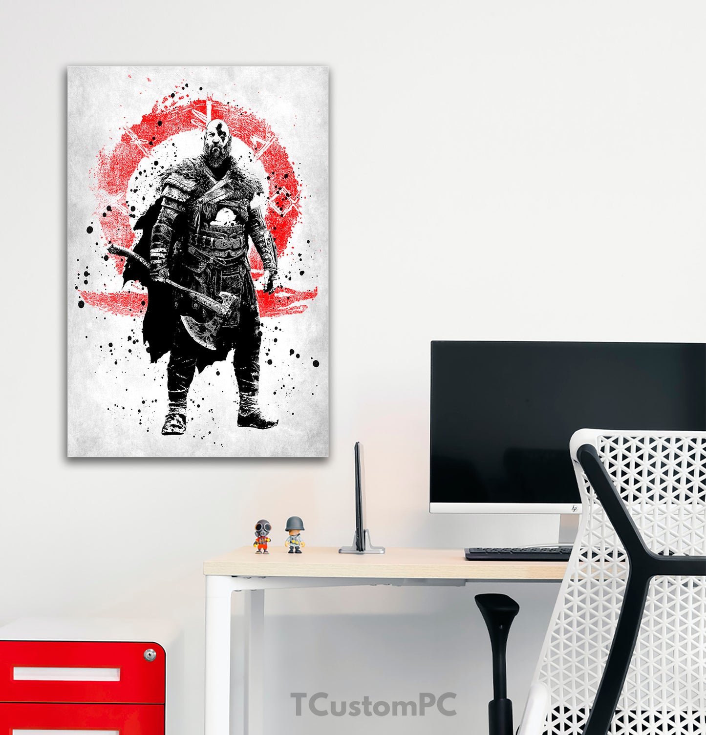 Cuadro Oni War Kratos